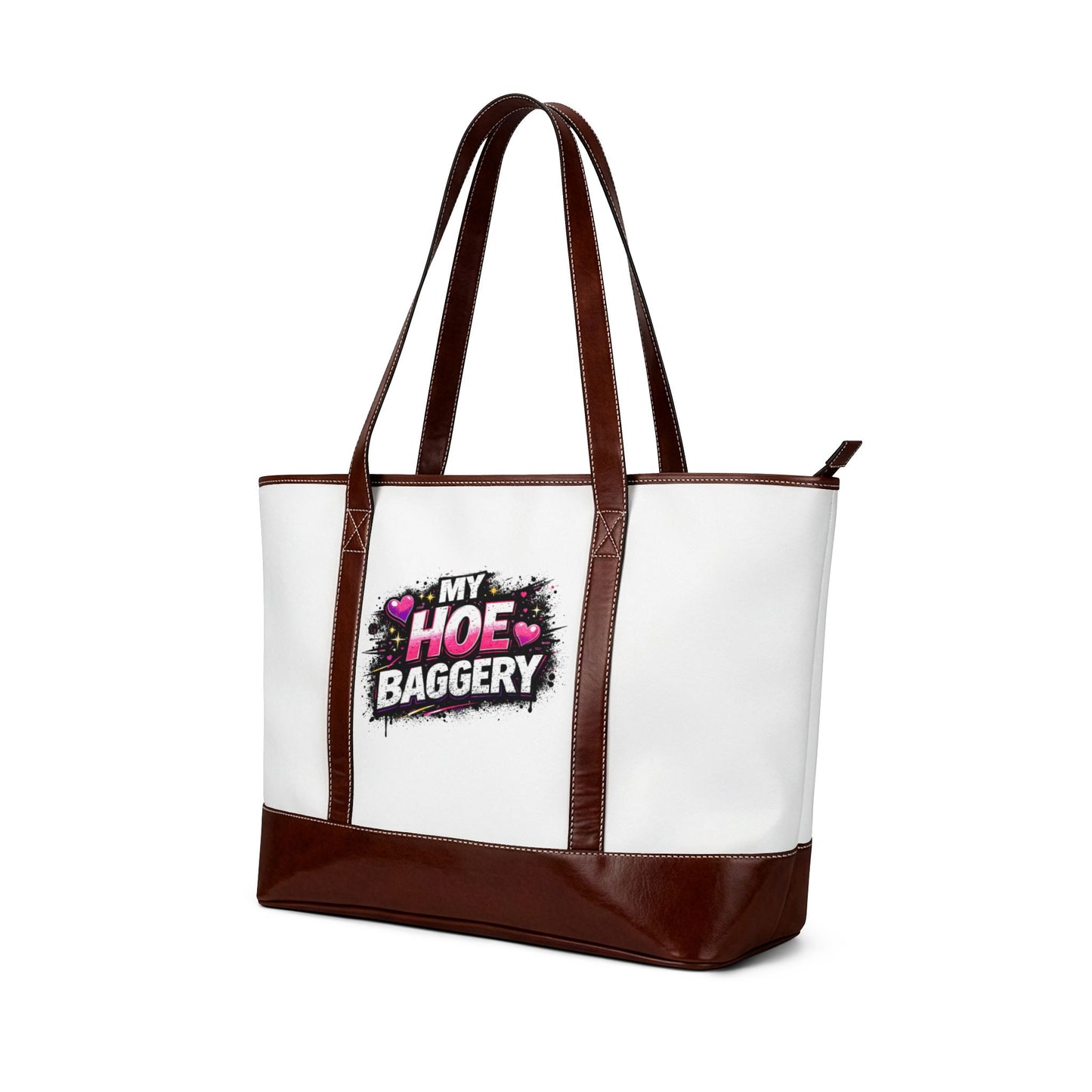My Hoe Baggery Tote Bag - Funny Feminine Statement Handbag for Everyday Use
