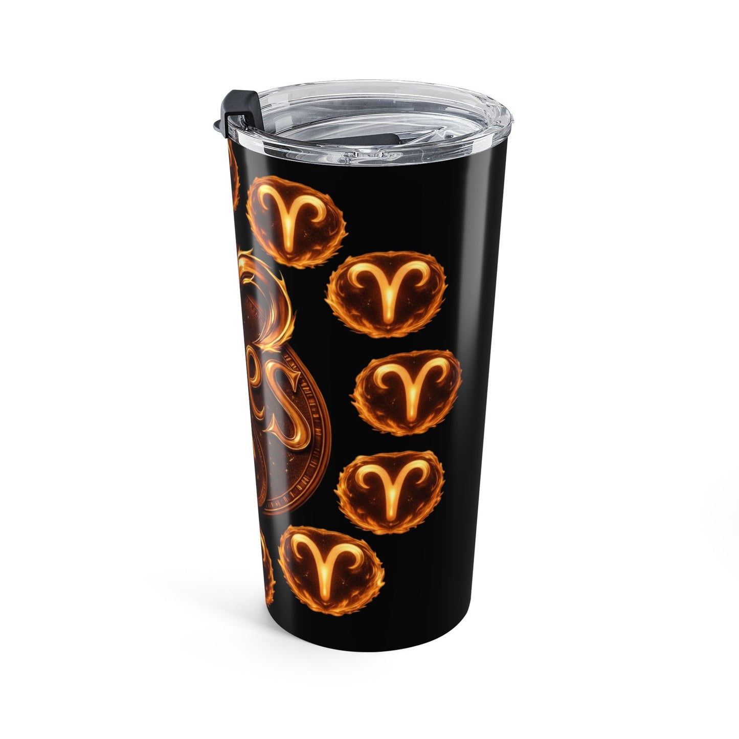 Aries 20oz Stainless Tumbler — Fiery Zodiac Travel Mug