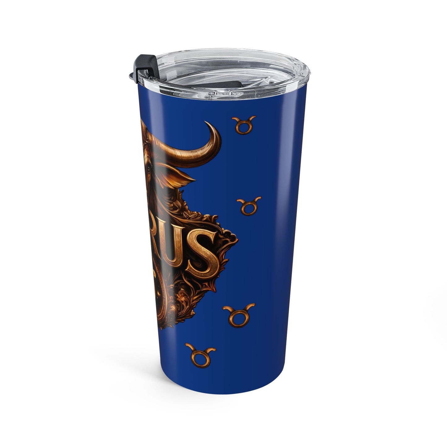 Taurus Zodiac 20oz Tumbler — Bull Constellation Stainless Travel Mug