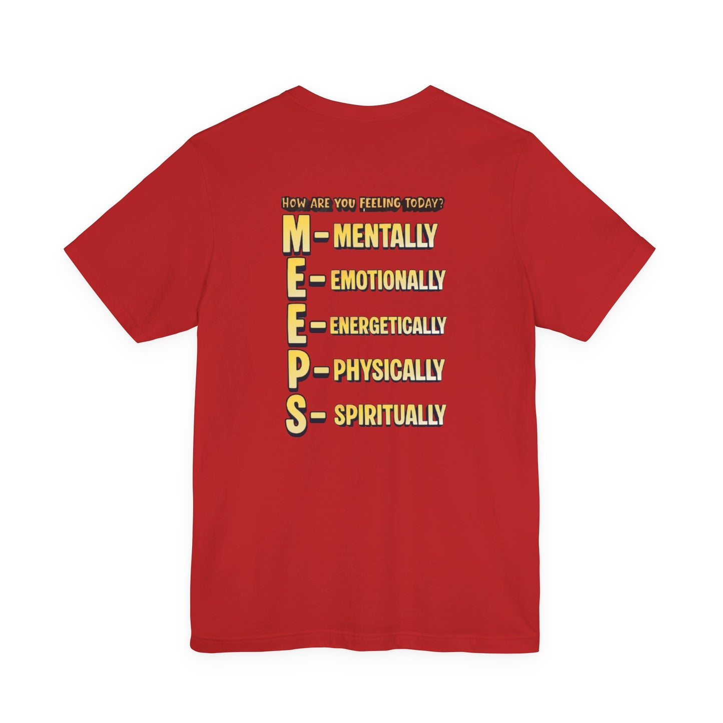 Unisex Jersey Short Sleeve "MEEPS" Tee