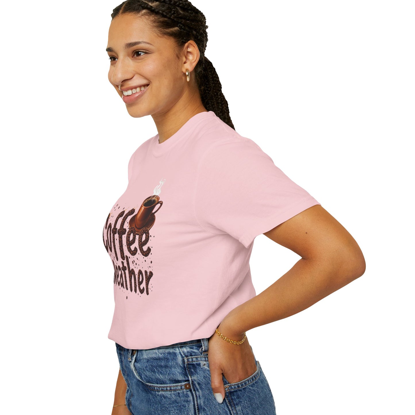 Coffee Weather T-Shirt – Cozy Coffee Lover Tee
