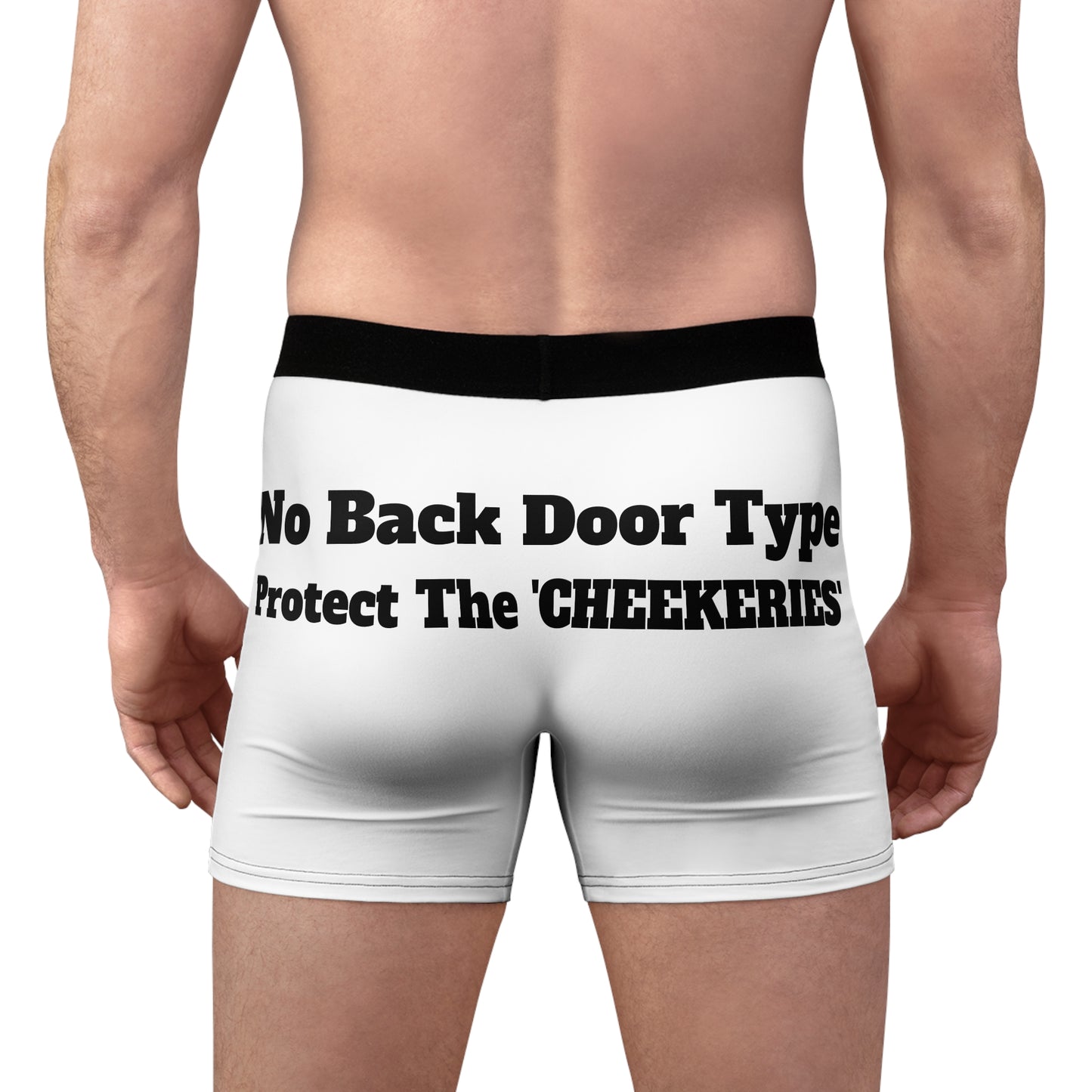 Boxer Briefs — 'Grind Everyday Her' Graphic All-Over Print