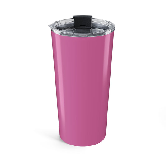 20oz Pink 'MEEPS' Mental Health Check Tumbler — Motivational Insulated Travel Cup