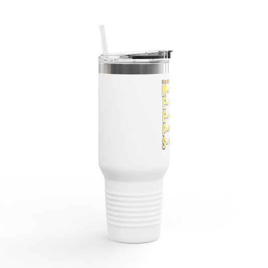 M.E.E.P.S. Insulated 40oz Travel Mug — Mental, Emotional, Energy, Physical, Spiritual Support