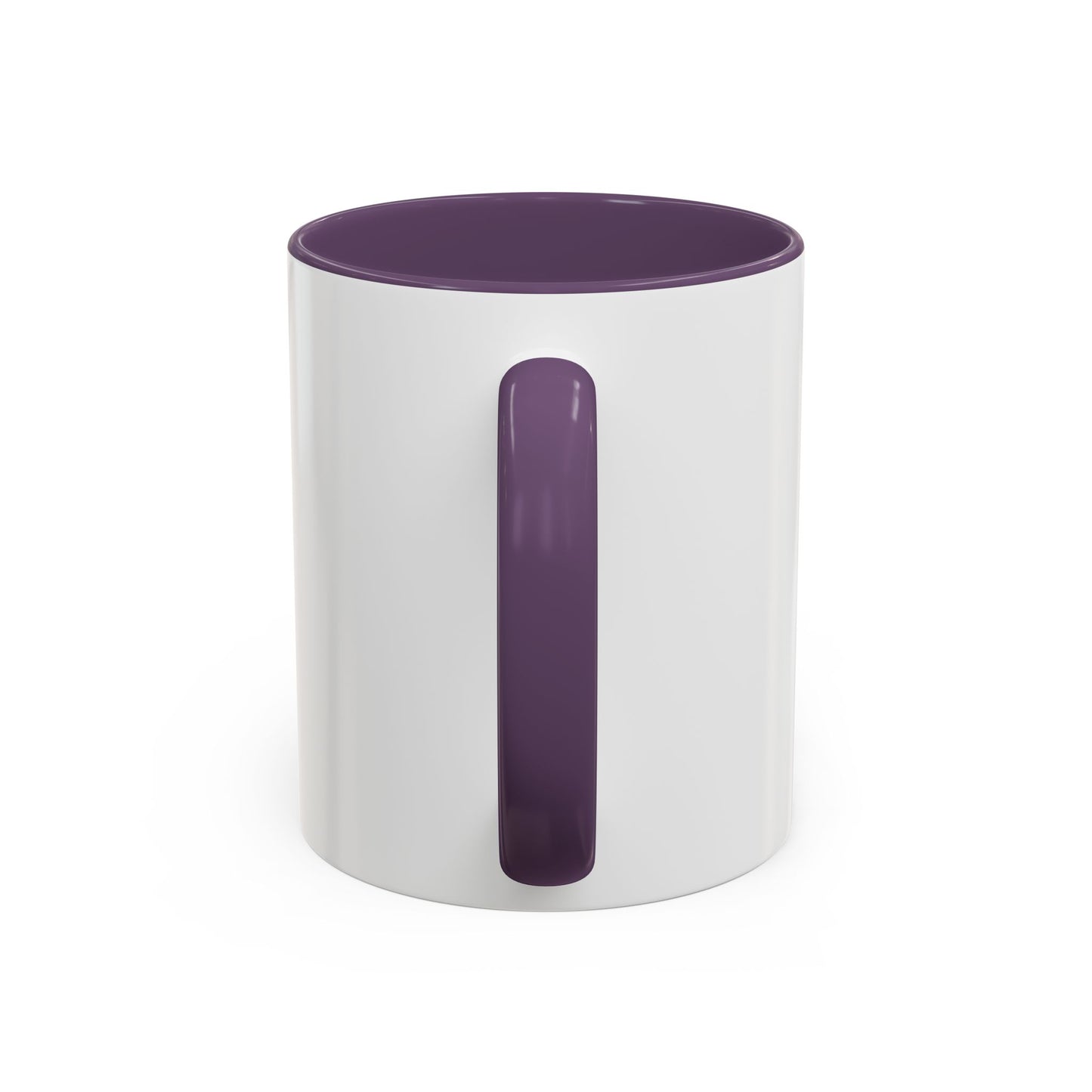 Cancer Faith Ribbon Mug – "Cancer may test my body, but it cannot touch my faith" Accent Coffee Mug