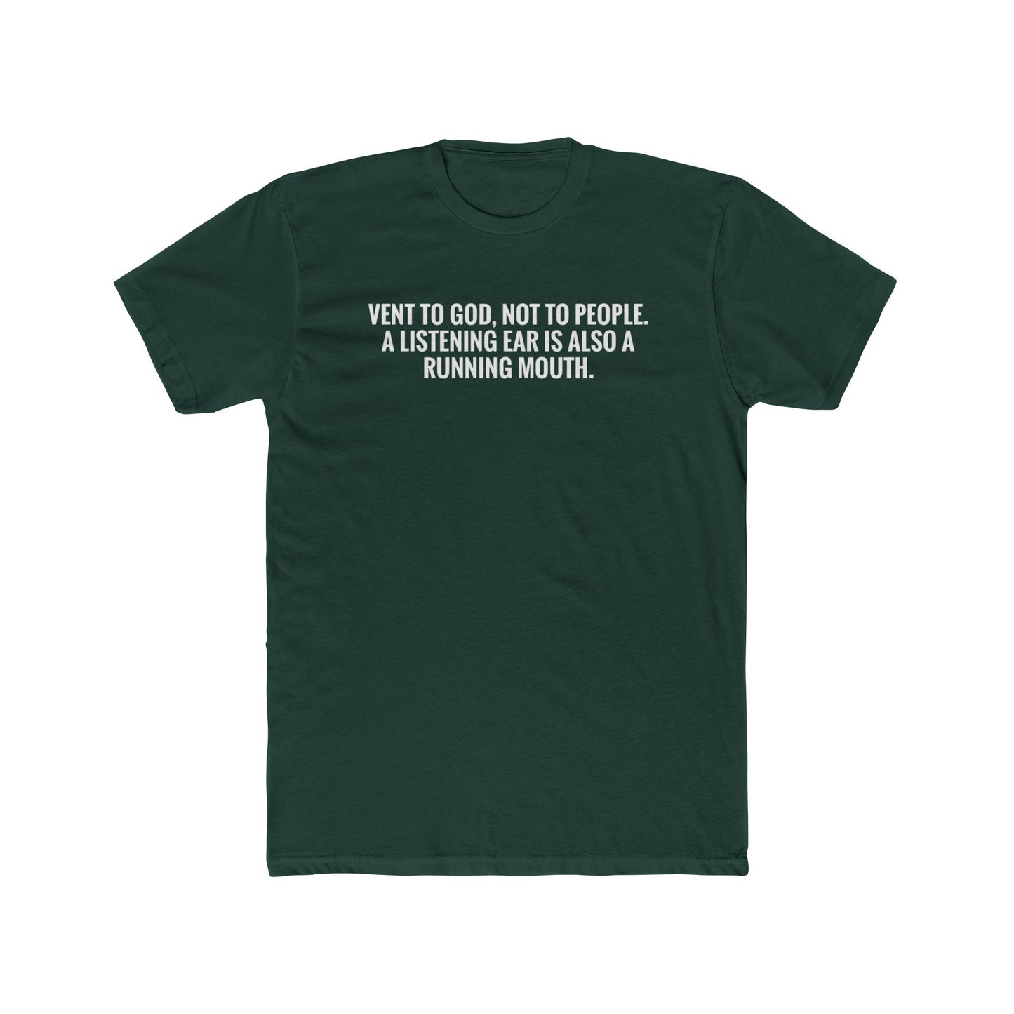Vent to God Tee — Christian Inspirational Crewneck Shirt