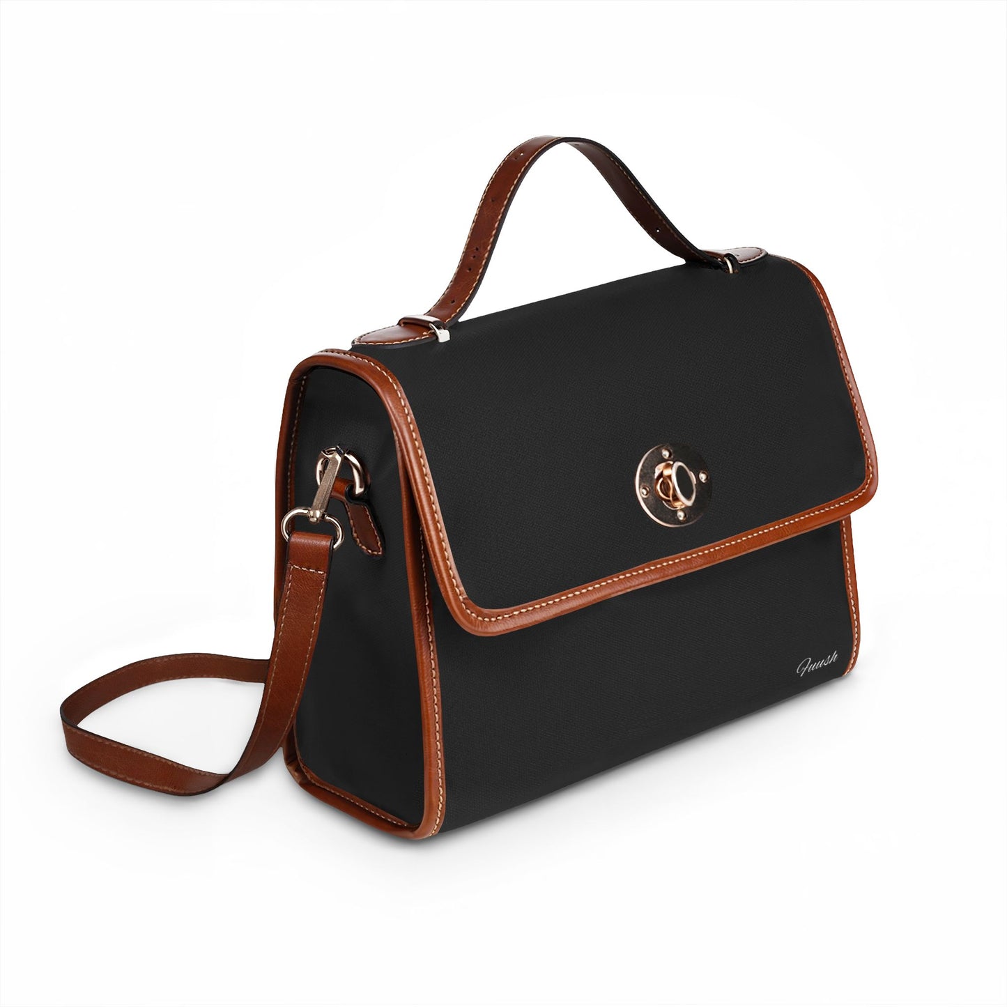 Canvas Bag — 'Grind Everyday Her' Waterproof Satchel for Hustling Women