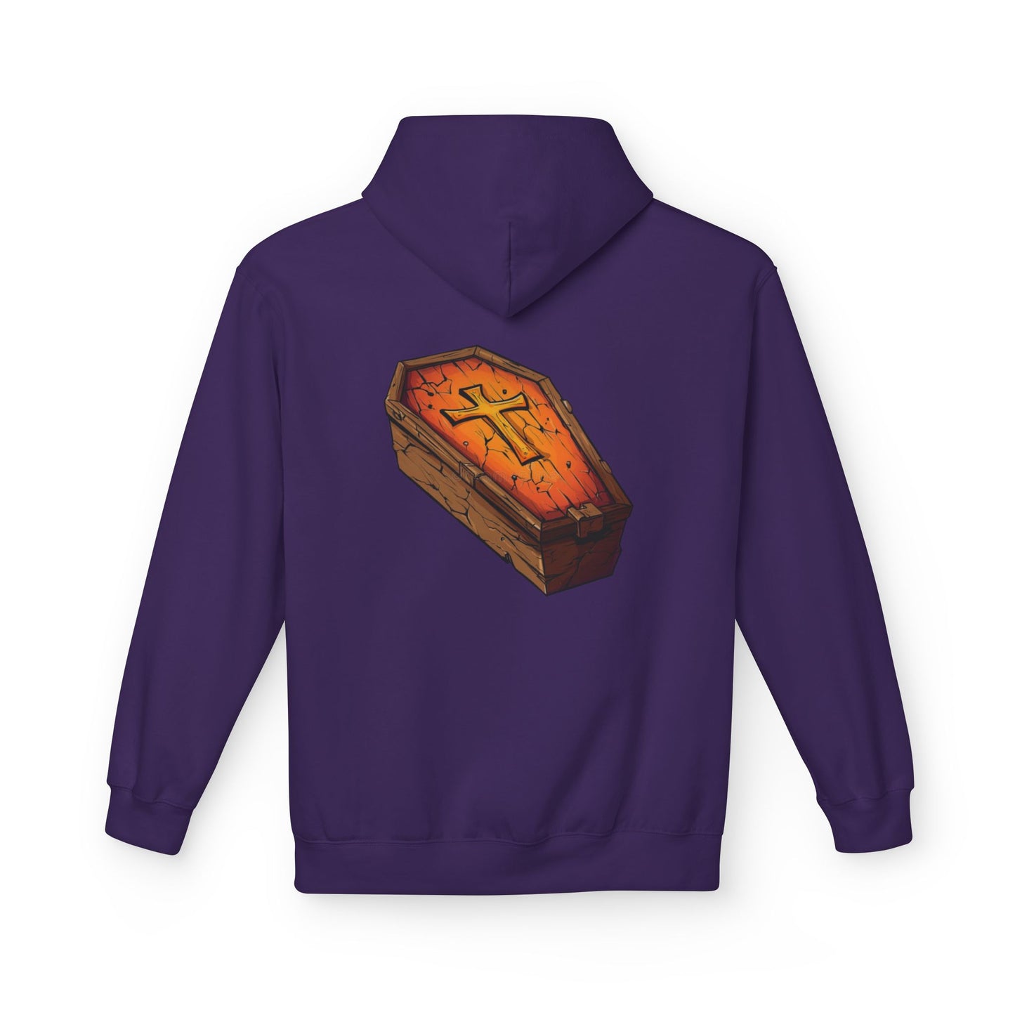 Taser Logo Hoodie — Vintage Yellow Graphic Midweight Pullover