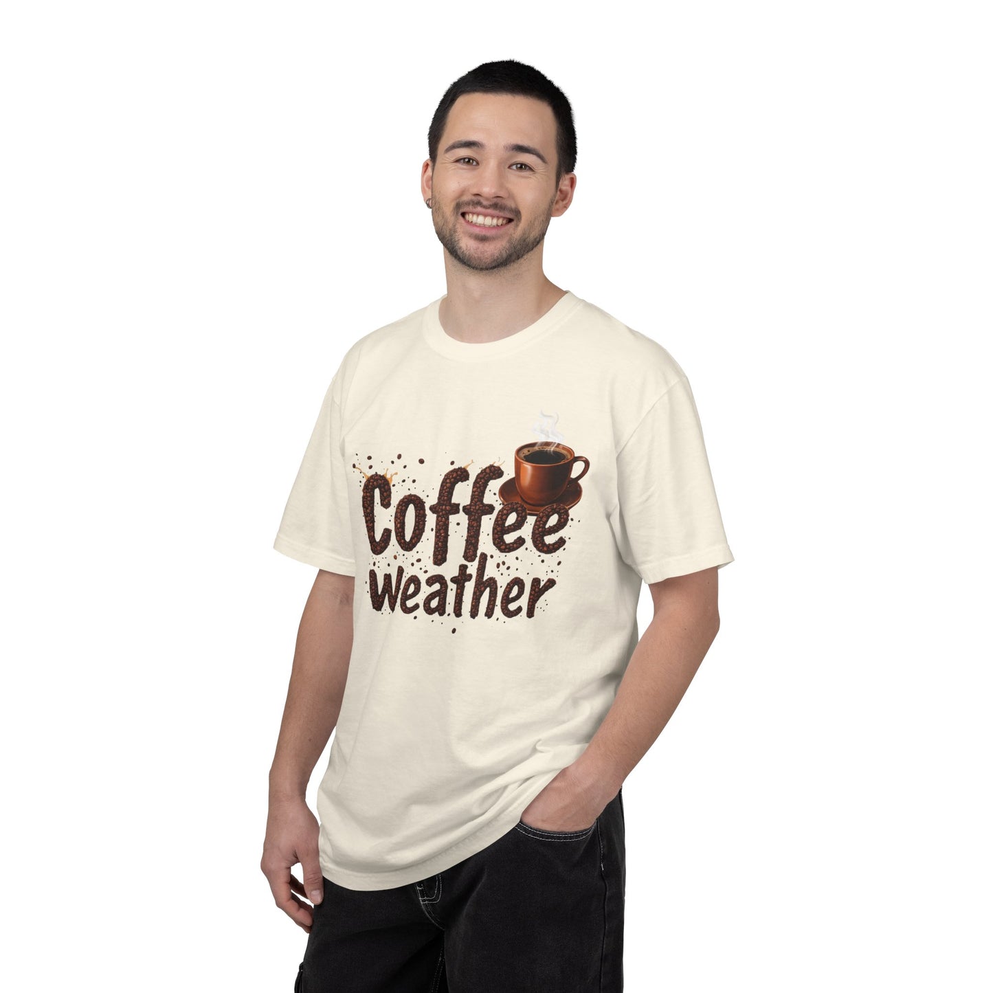 Coffee Weather T-Shirt – Cozy Coffee Lover Tee