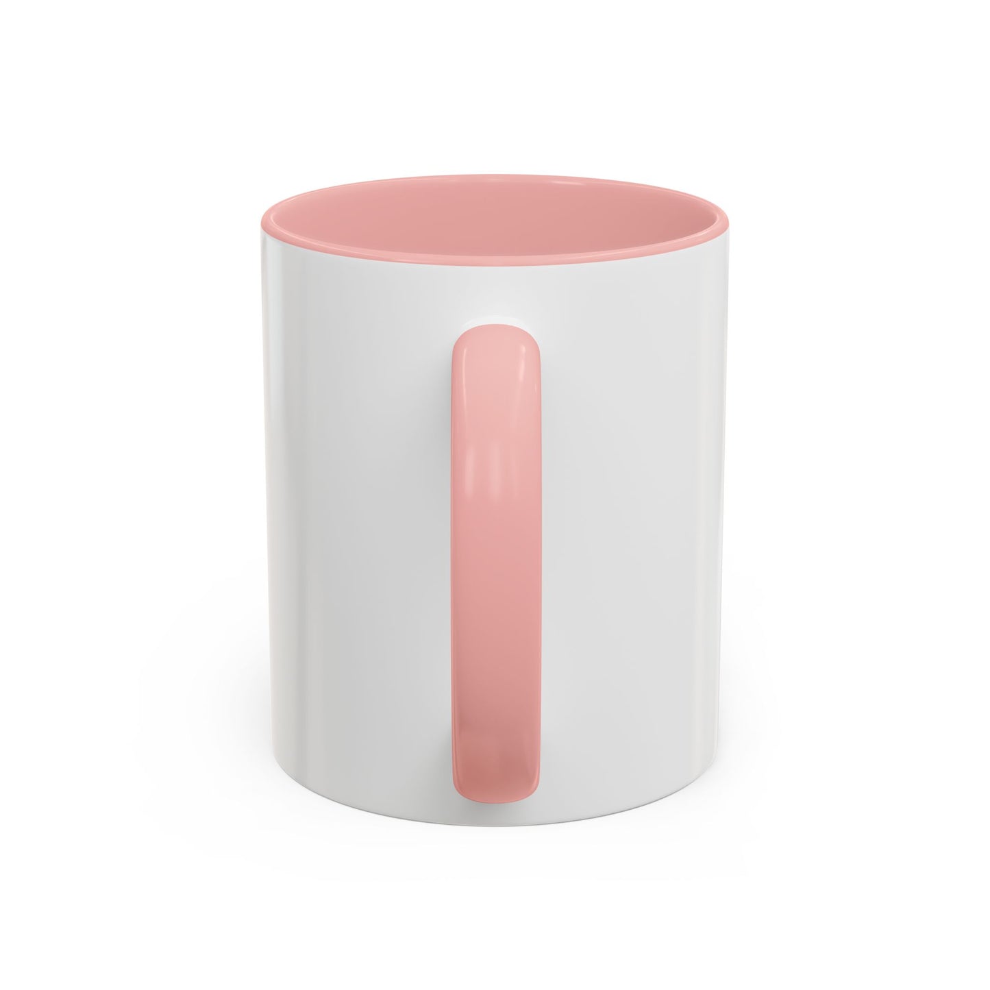 Cancer Faith Ribbon Mug – "Cancer may test my body, but it cannot touch my faith" Accent Coffee Mug