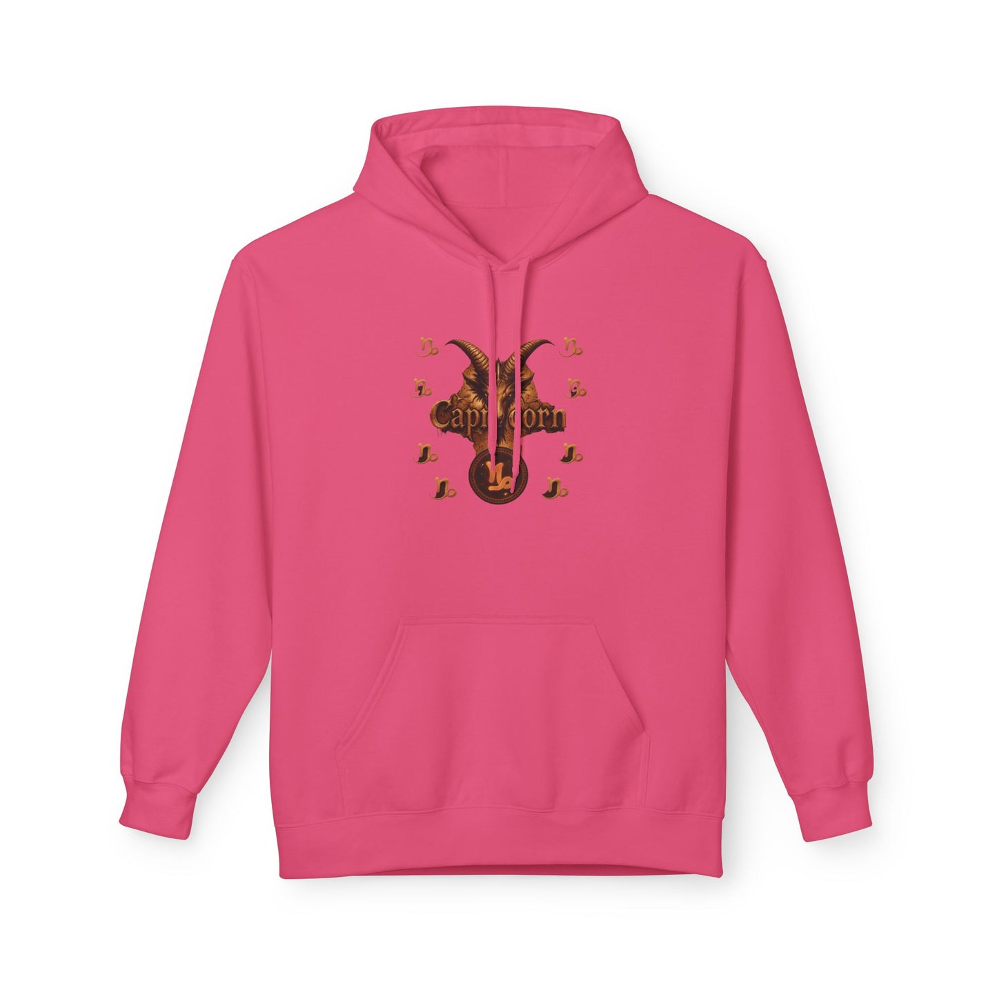 Capricorn Hoodie — Zodiac Nutrition Facts Graphic Sweatshirt