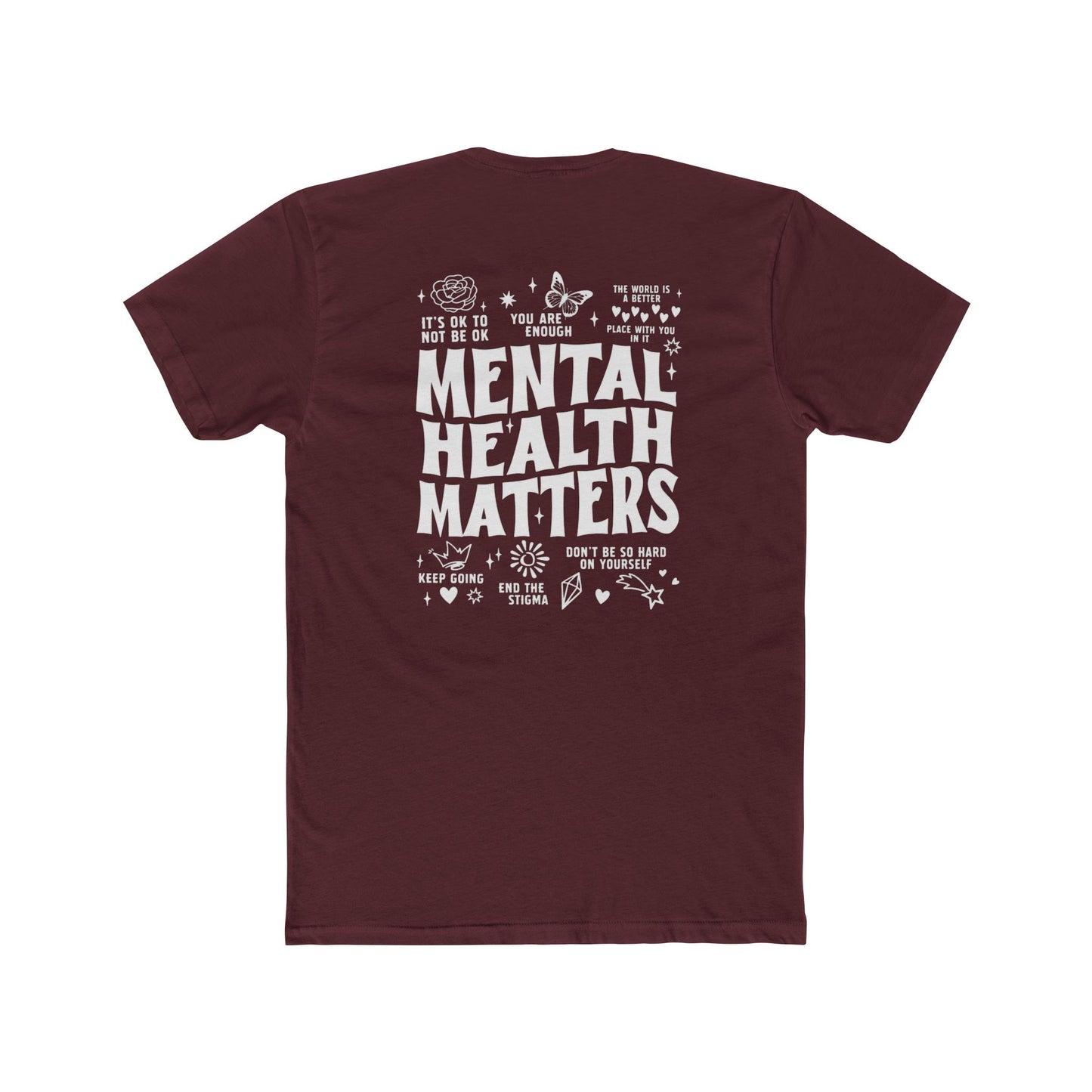 Mental Health Matters Tee — "My Meeps on 10" Graphic Cotton T-Shirt
