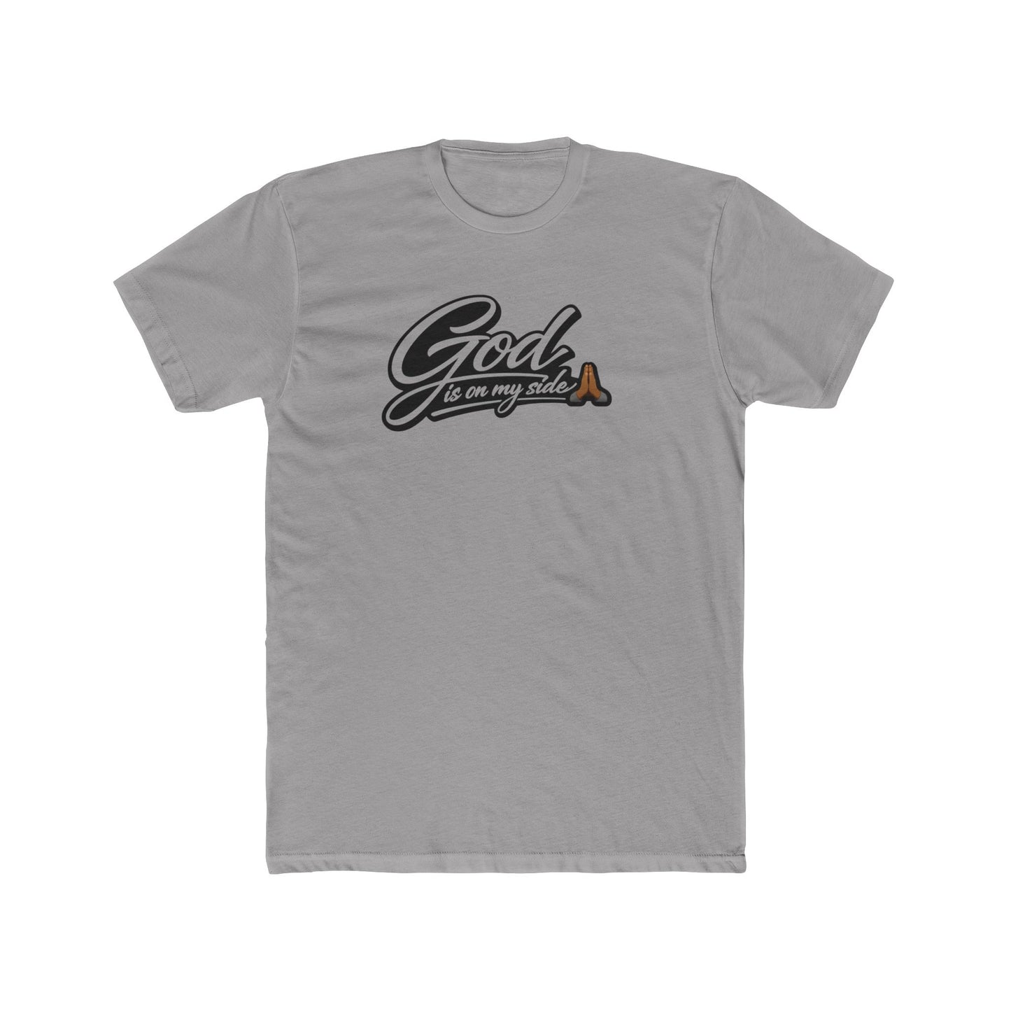 God Is On My Side T‑Shirt — Faith Prayer Graphic Tee