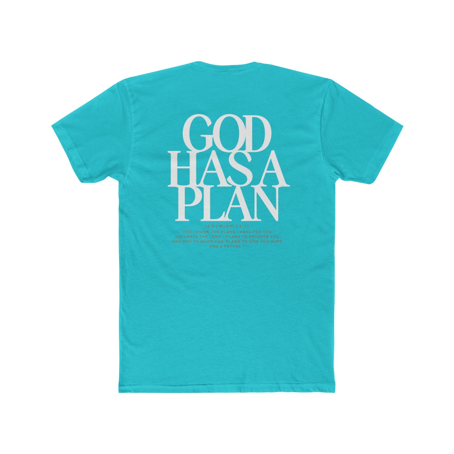 God Has a Plan Tee — Inspirational Faith Graphic Shirt
