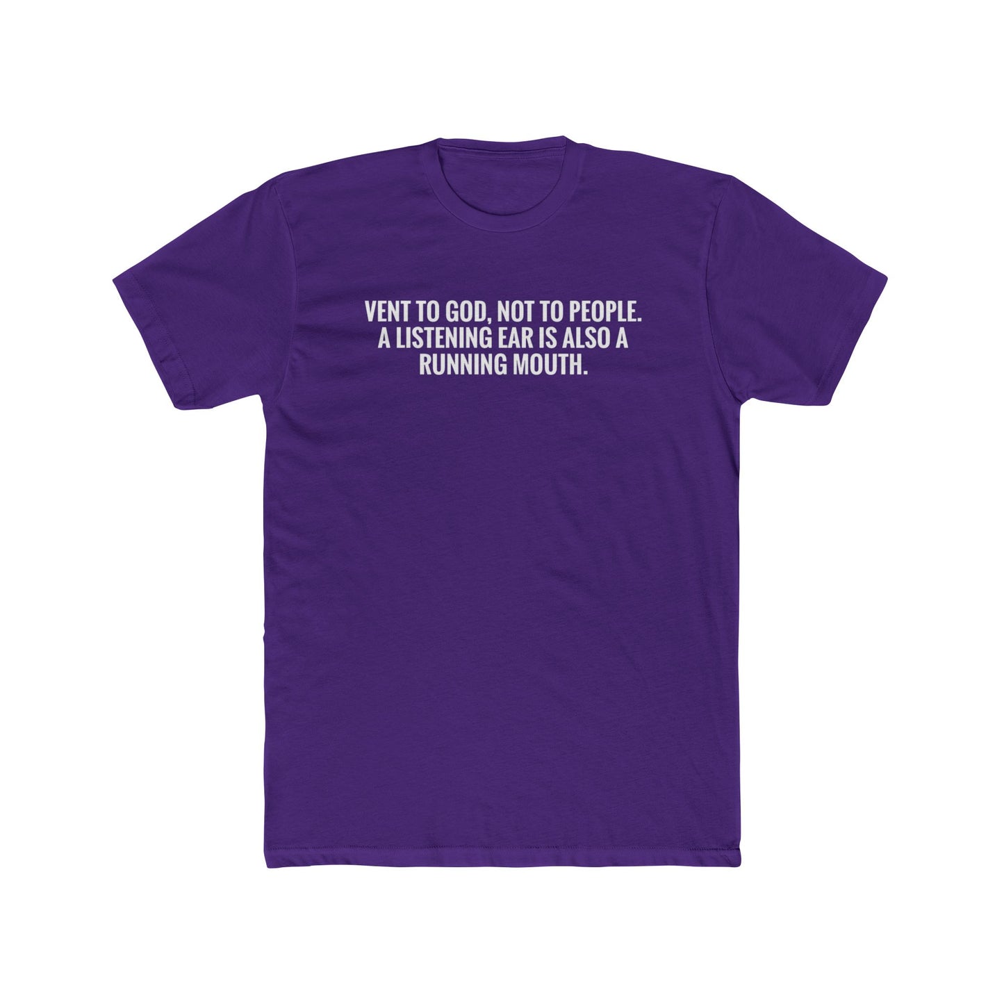 Vent to God Tee — Christian Inspirational Crewneck Shirt