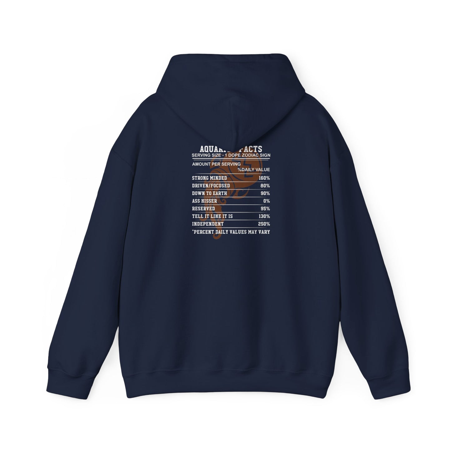 Aquarius Zodiac Hoodie — Astrology Facts Sweatshirt