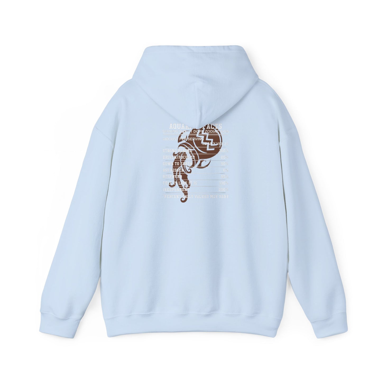 Aquarius Zodiac Hoodie — Astrology Facts Sweatshirt