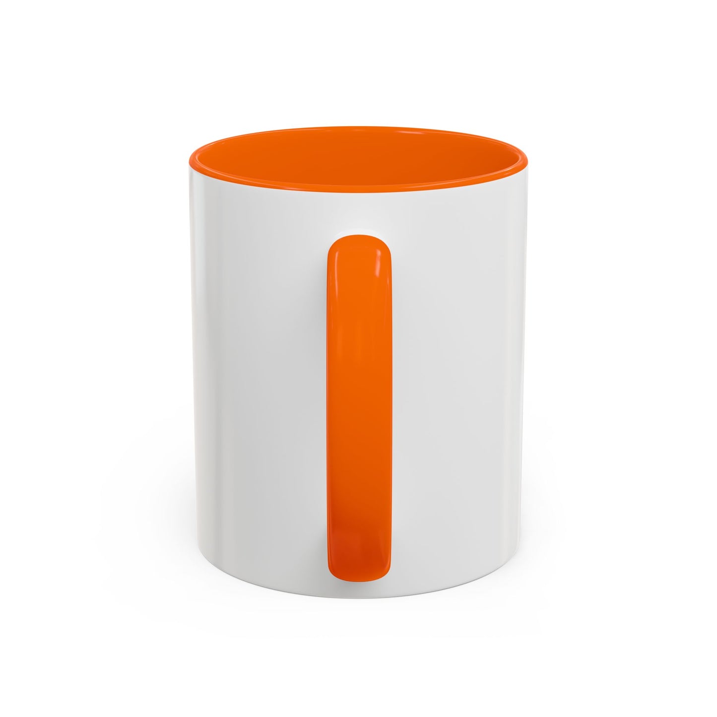 Cancer Faith Ribbon Mug – "Cancer may test my body, but it cannot touch my faith" Accent Coffee Mug