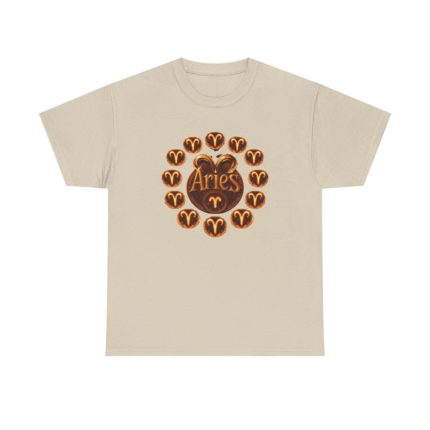 Aries Zodiac T-Shirt — Golden Ram Astrology Tee