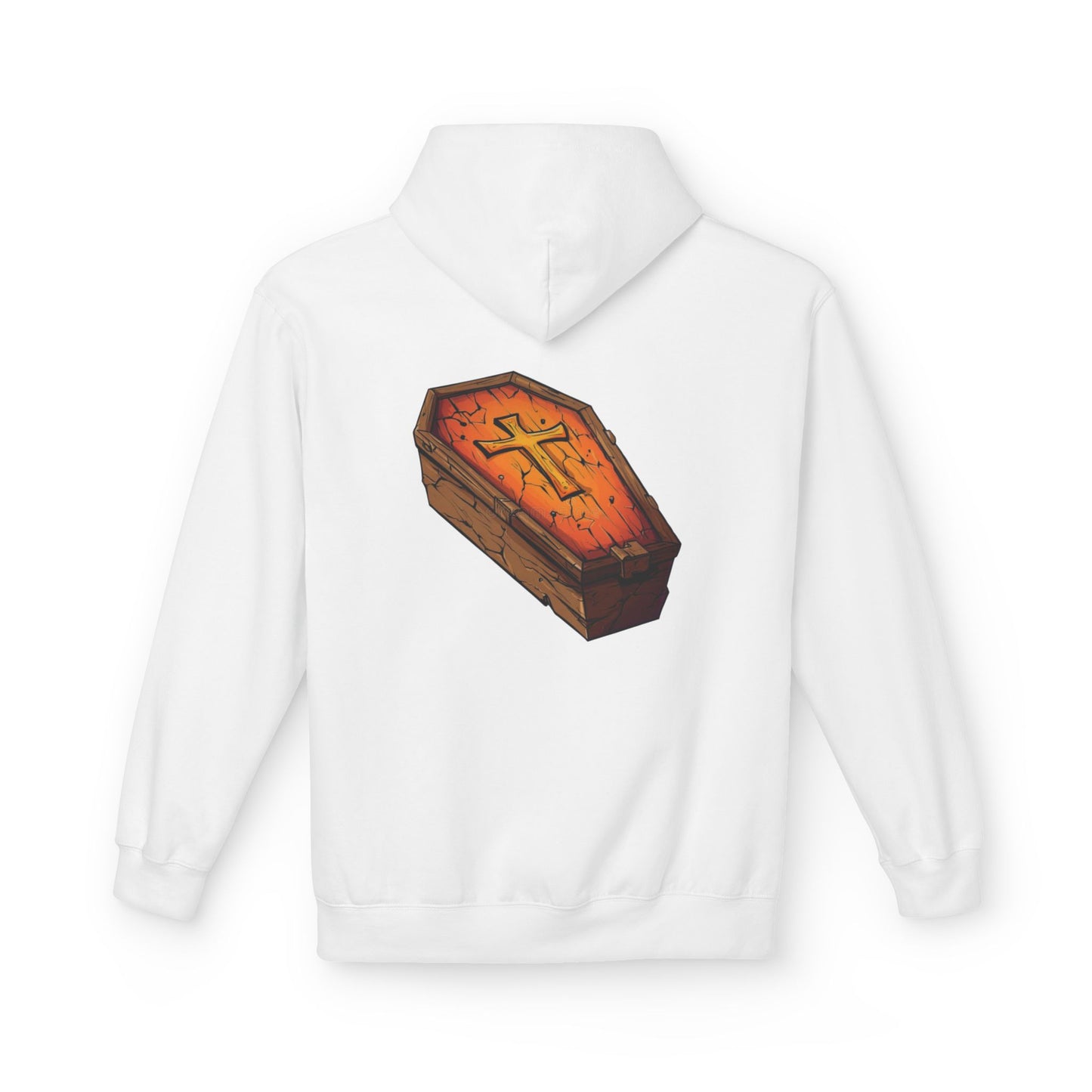 Taser Logo Hoodie — Vintage Yellow Graphic Midweight Pullover