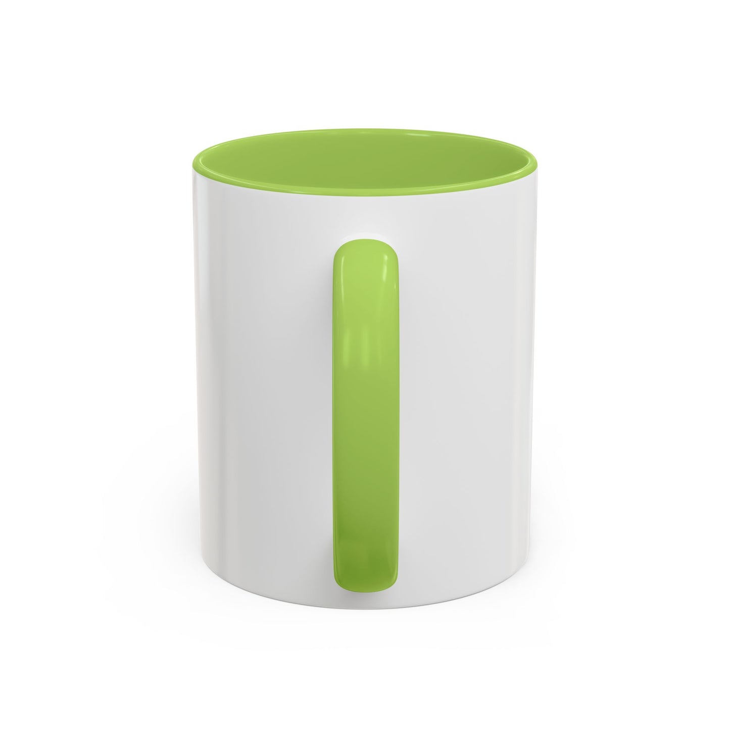Cancer Faith Ribbon Mug – "Cancer may test my body, but it cannot touch my faith" Accent Coffee Mug