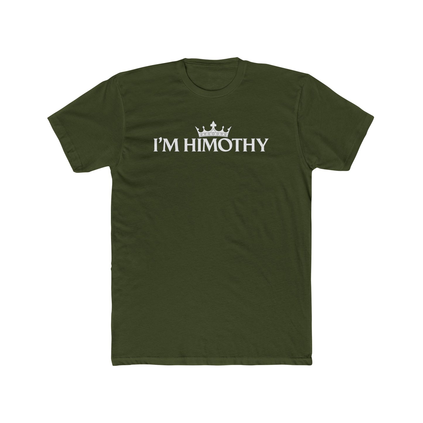 I’m Himothy Crown Tee — Funny Name Pride T-Shirt