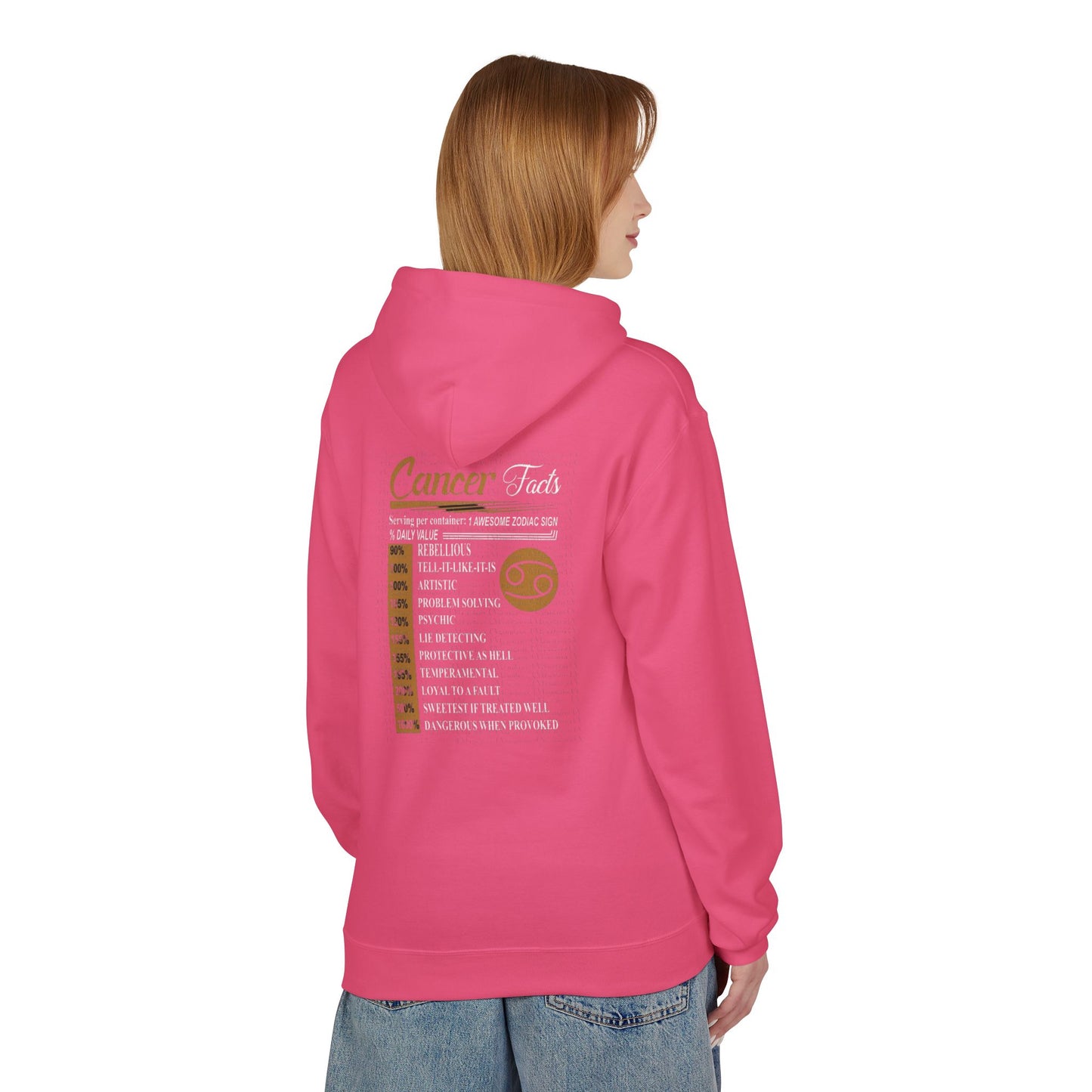 Hoodie - Cancer Astrological Logo Streetwear Pullover