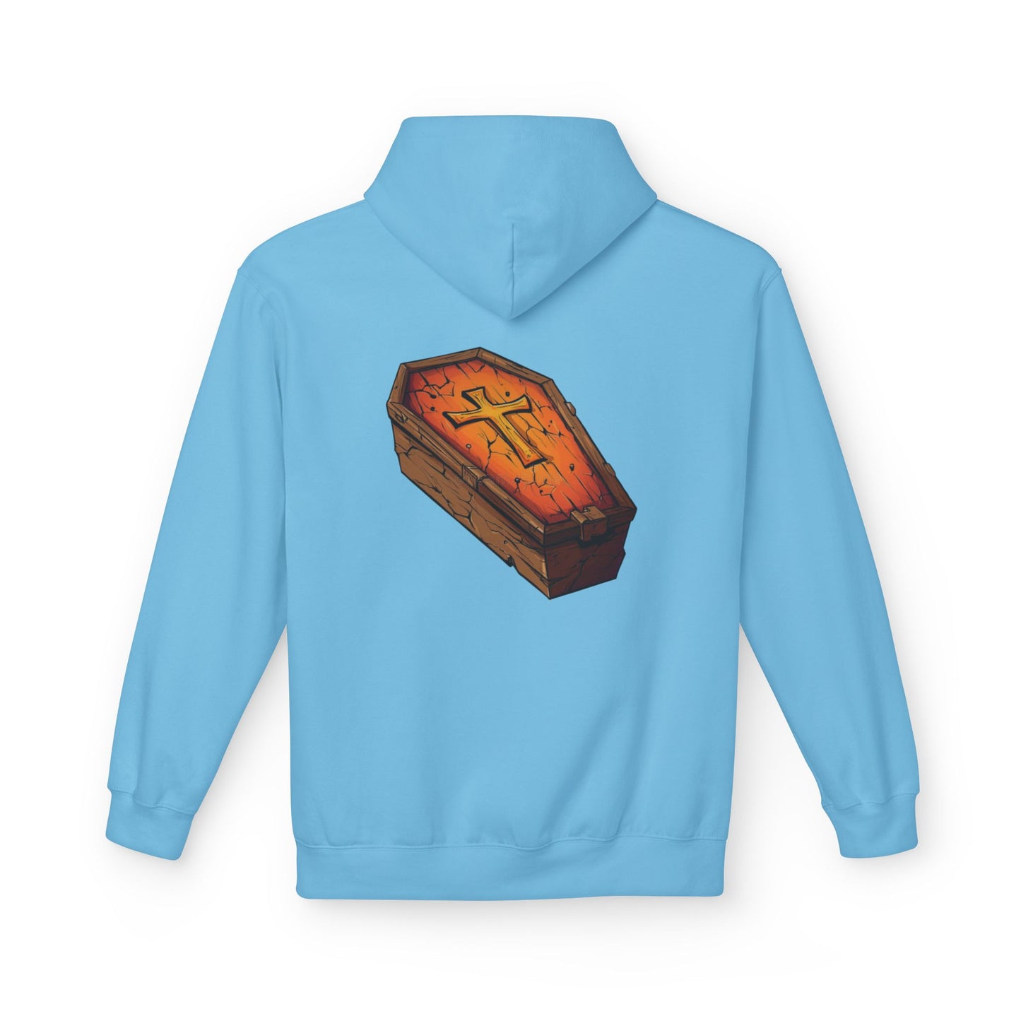 Taser Logo Hoodie — Vintage Yellow Graphic Midweight Pullover