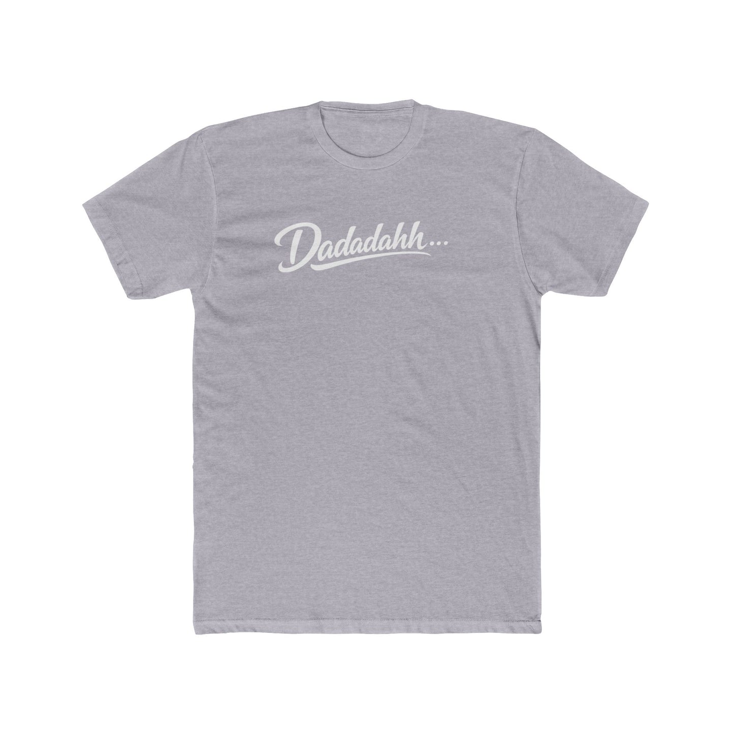 Dadadahh Retro Script Tee — Funny