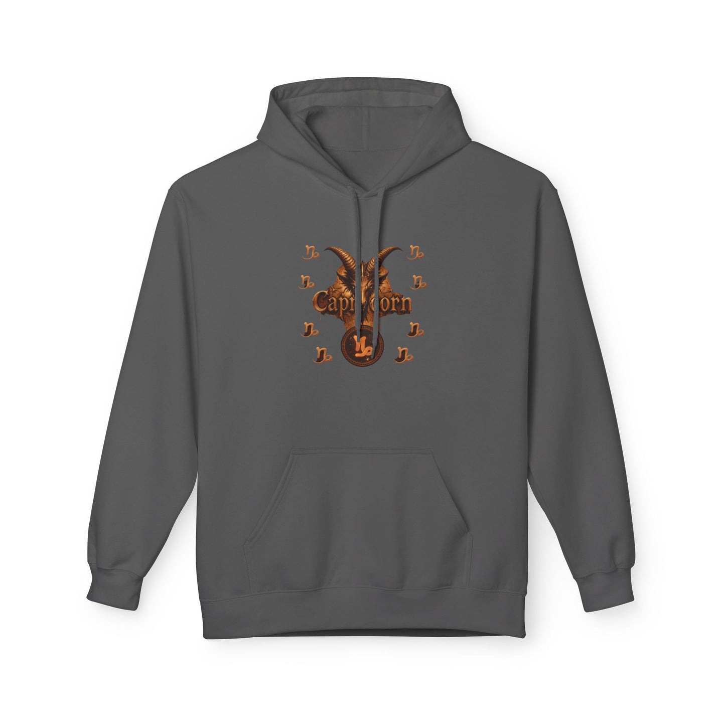 Capricorn Hoodie — Zodiac Nutrition Facts Graphic Sweatshirt
