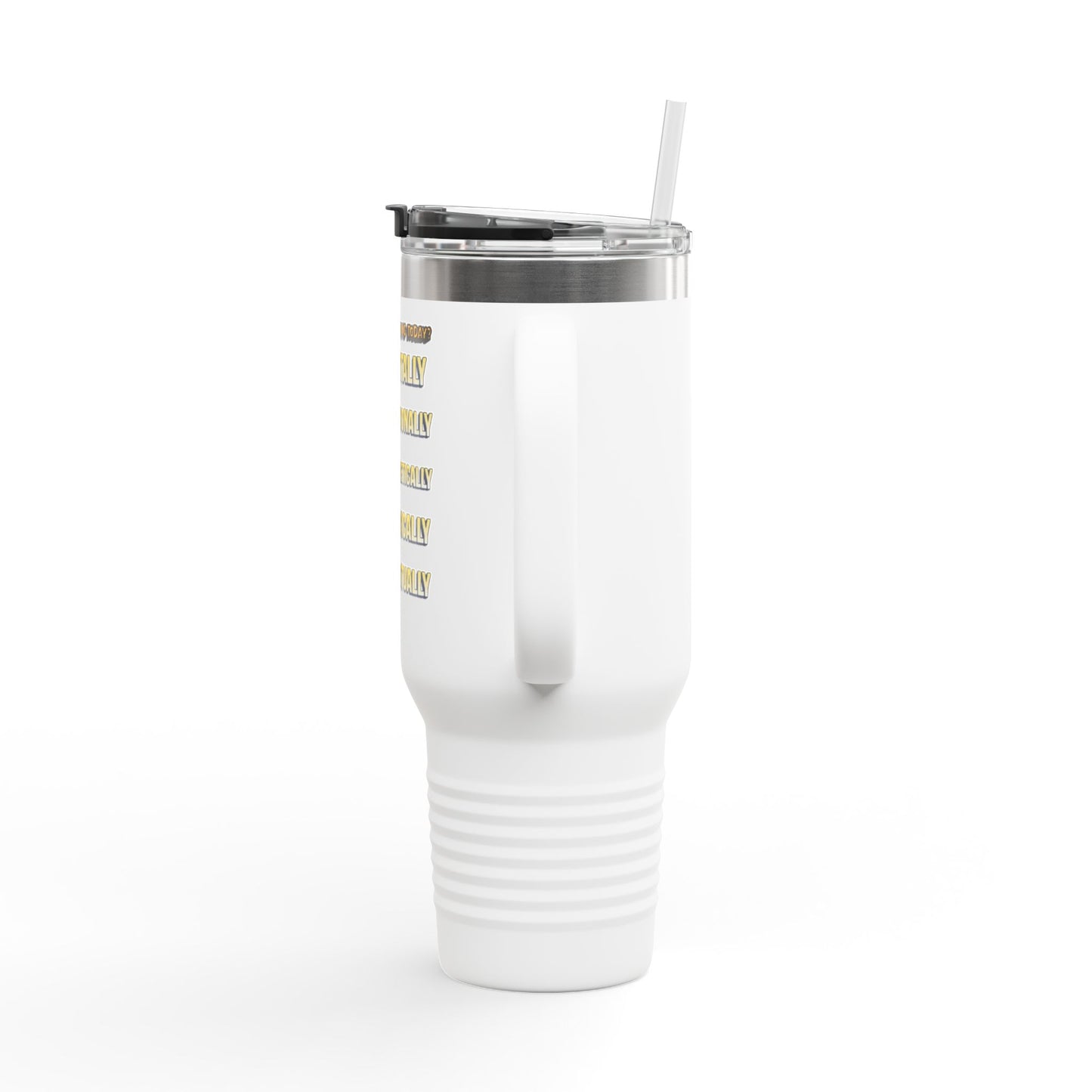 M.E.E.P.S. Insulated 40oz Travel Mug — Mental, Emotional, Energy, Physical, Spiritual Support