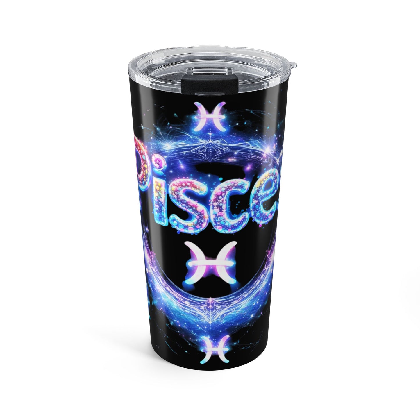 Pisces Constellation 20oz Tumbler – Zodiac Watercolor Travel Mug