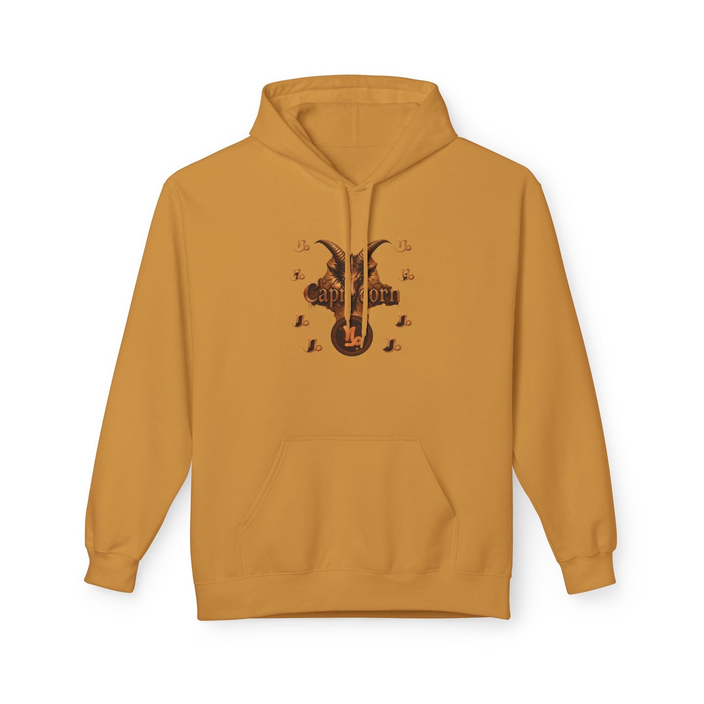 Capricorn Hoodie — Zodiac Nutrition Facts Graphic Sweatshirt