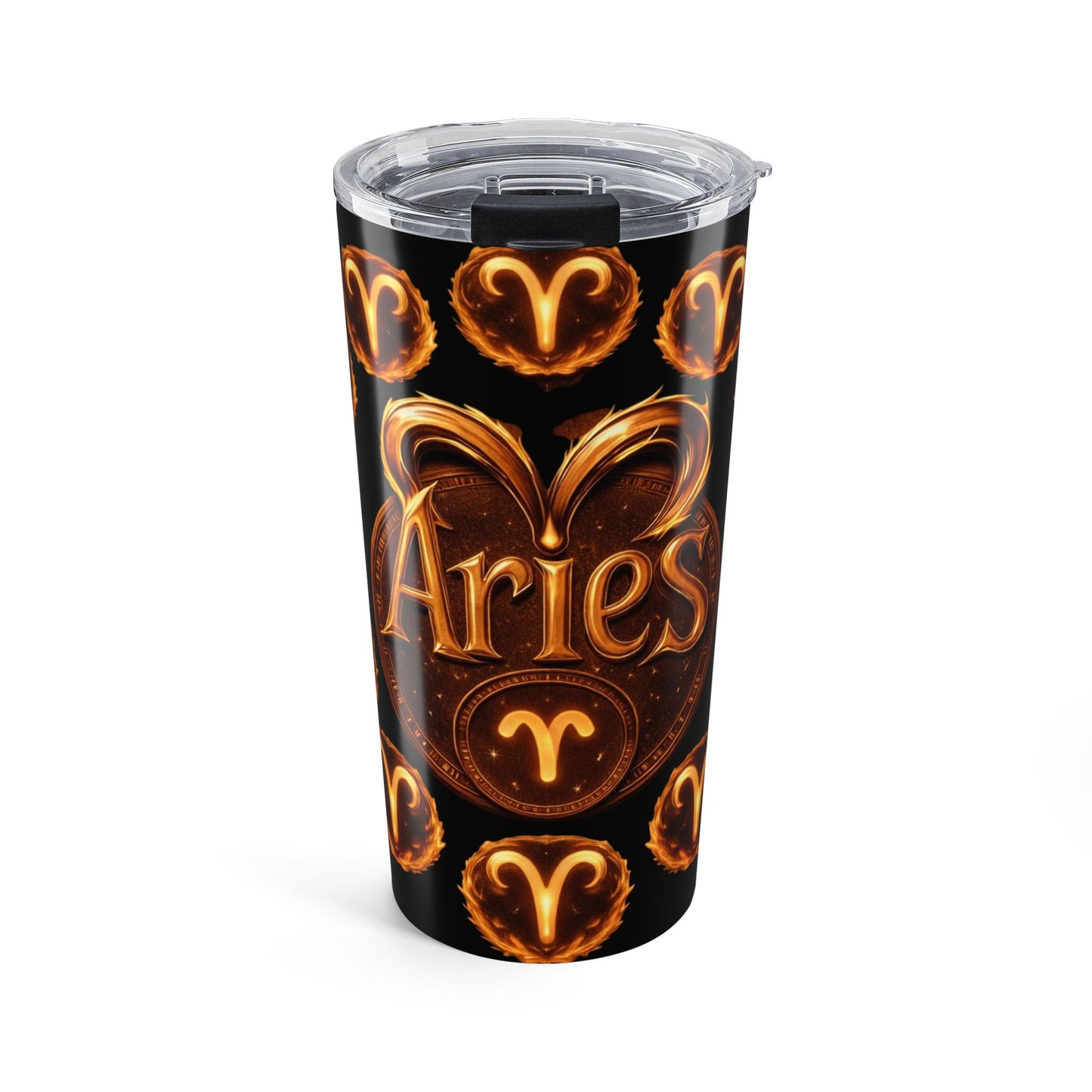 Aries 20oz Stainless Tumbler — Fiery Zodiac Travel Mug