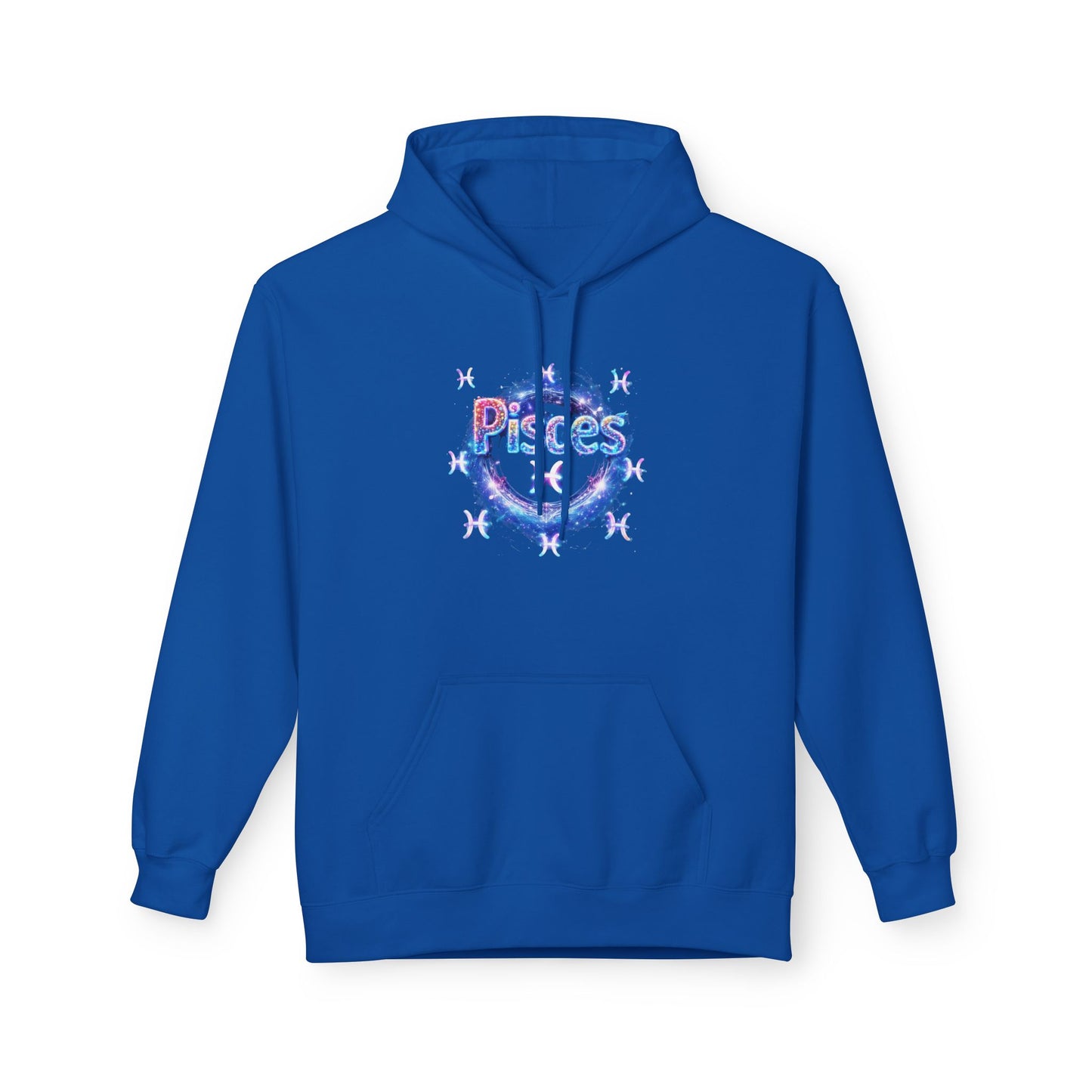 Pisces Zodiac Hoodie — 'Pisces Facts' Astrological Graphic Pullover