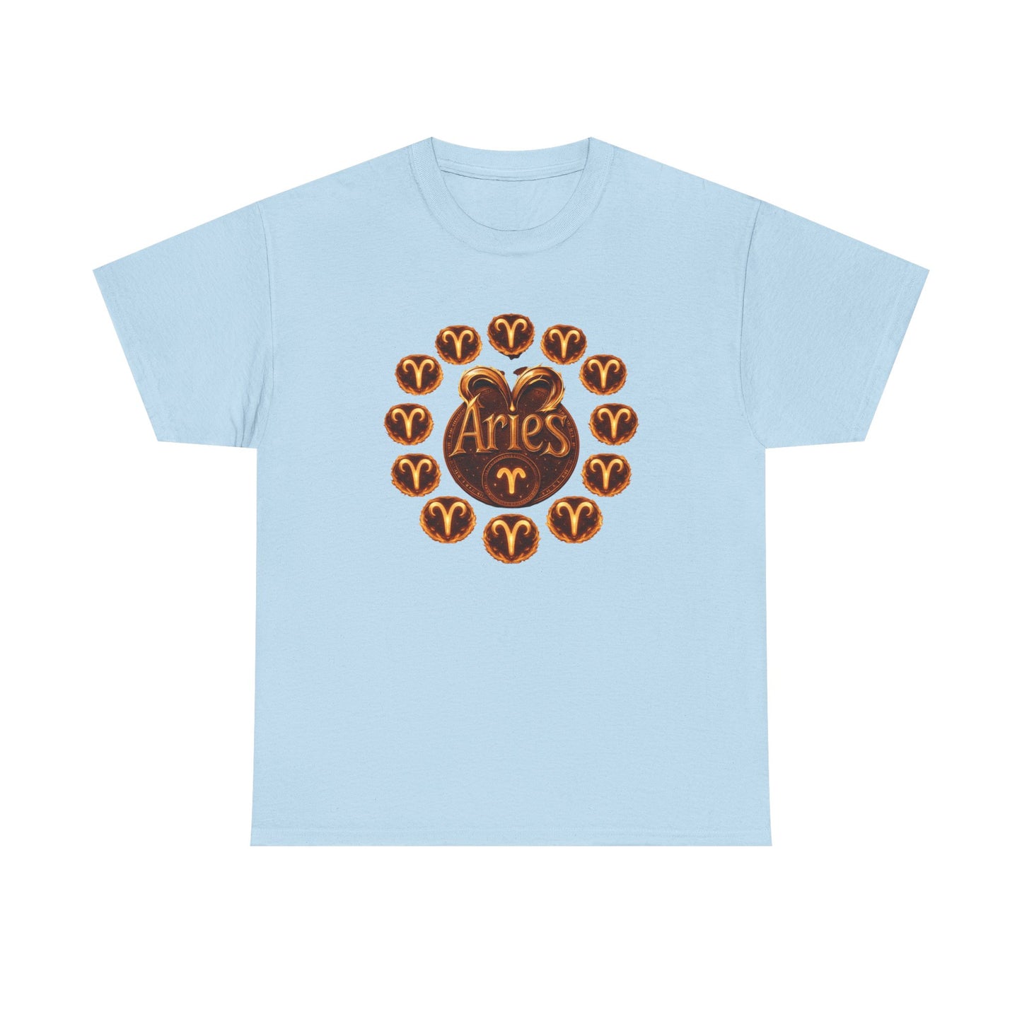 Aries Zodiac T-Shirt — Golden Ram Astrology Tee