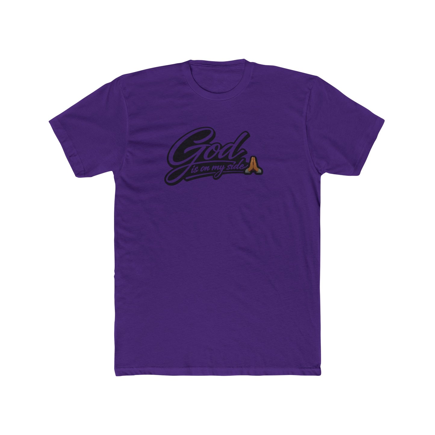 God Is On My Side T‑Shirt — Faith Prayer Graphic Tee