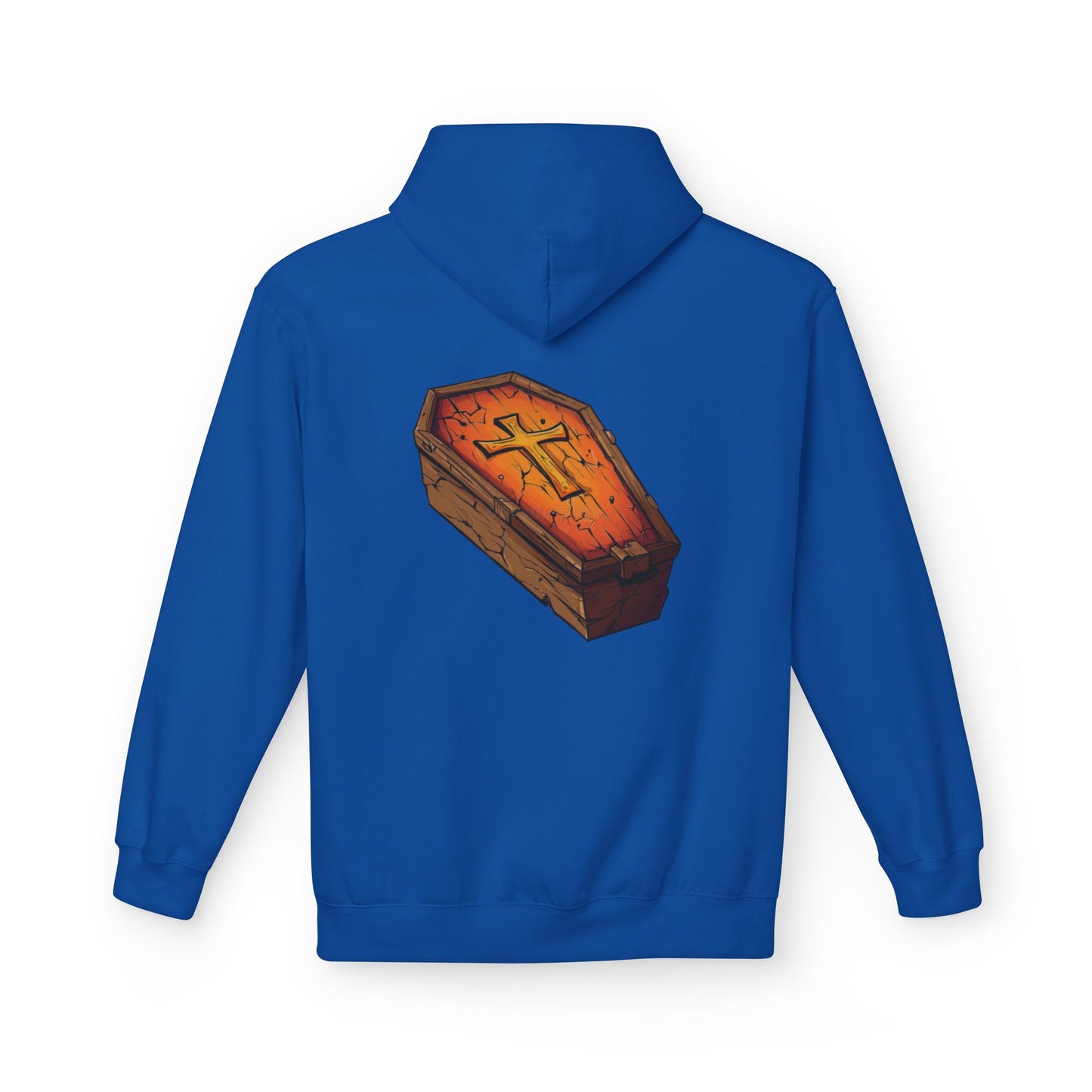 Taser Logo Hoodie — Vintage Yellow Graphic Midweight Pullover