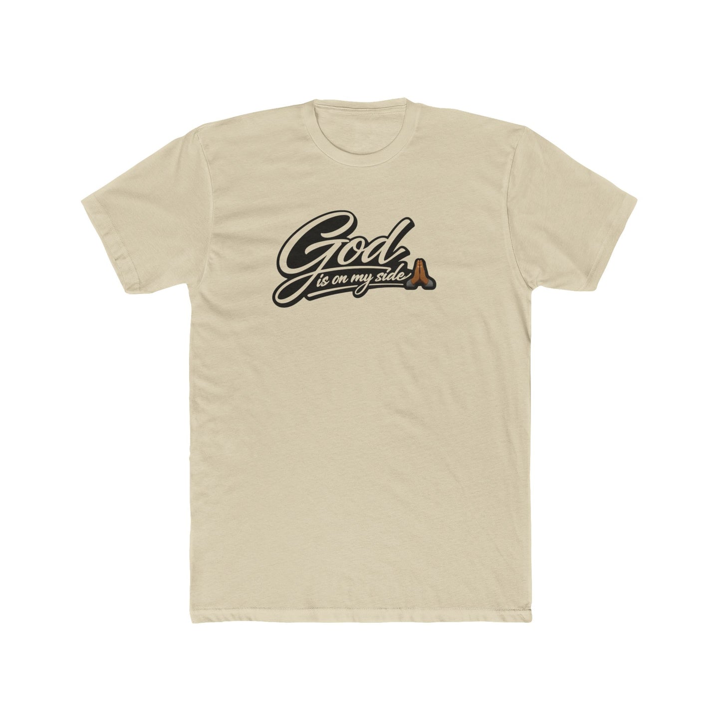 God Is On My Side T‑Shirt — Faith Prayer Graphic Tee