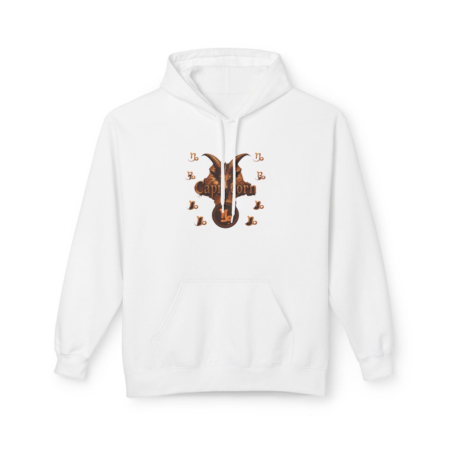 Capricorn Hoodie — Zodiac Nutrition Facts Graphic Sweatshirt