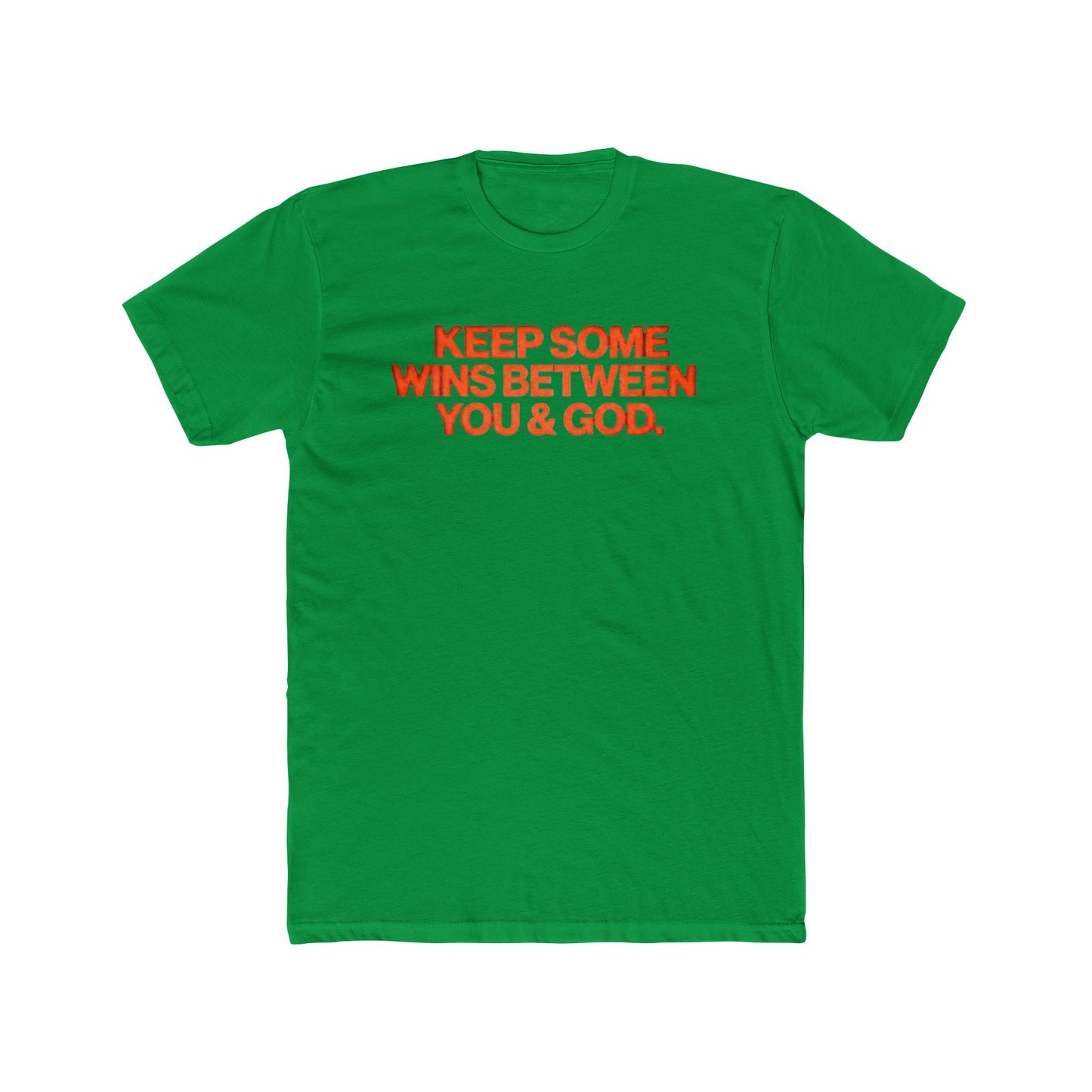 T‑Shirt — “Keep Some Wins Between You & God” Inspirational Graphic Tee