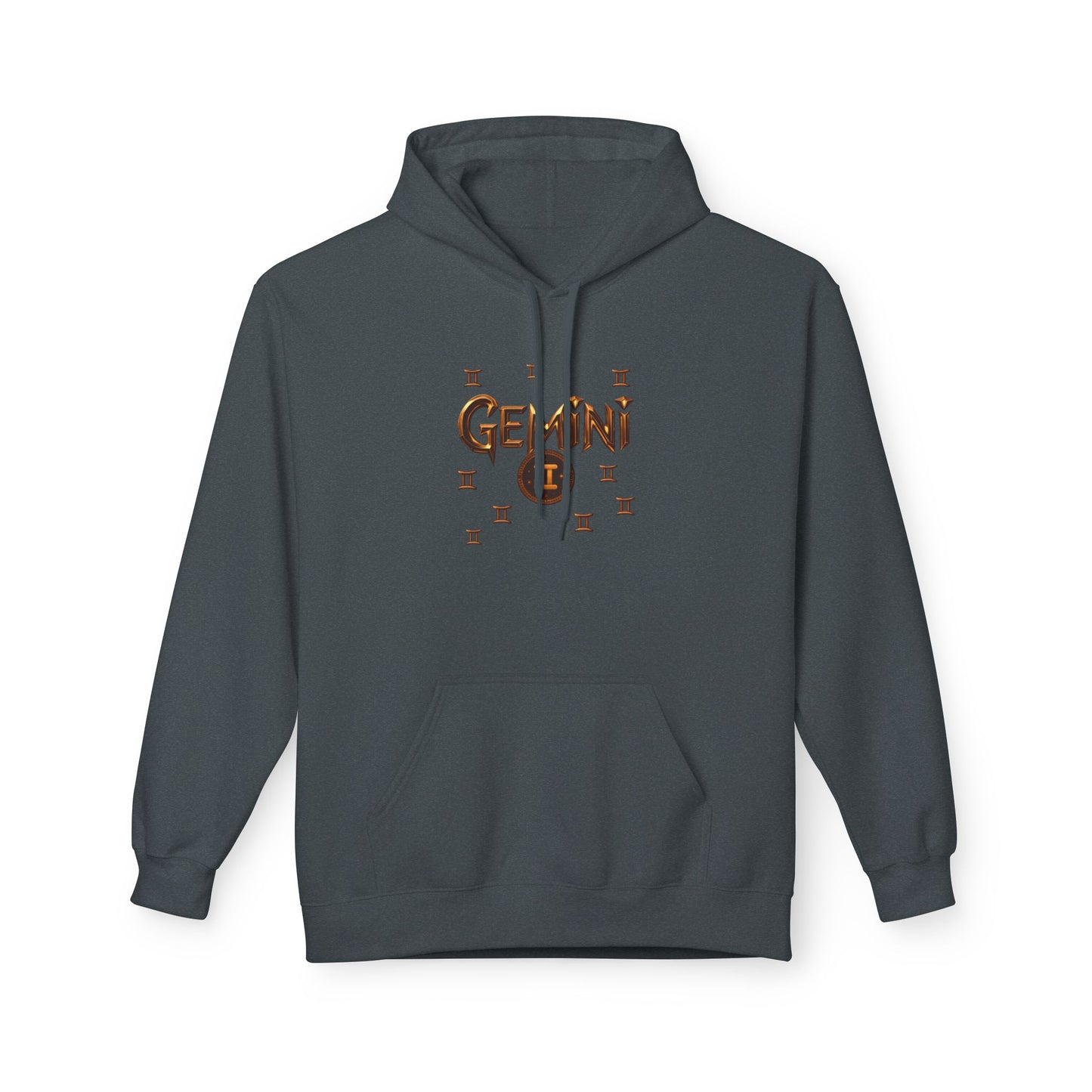 Gemini Zodiac Hoodie — Minimal Astrological Sign Sweatshirt