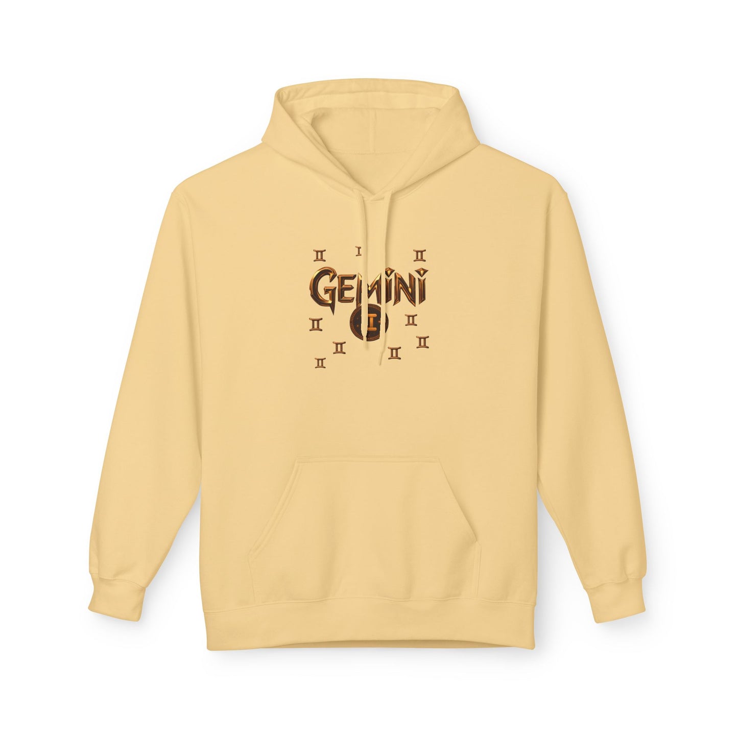 Gemini Zodiac Hoodie — Minimal Astrological Sign Sweatshirt