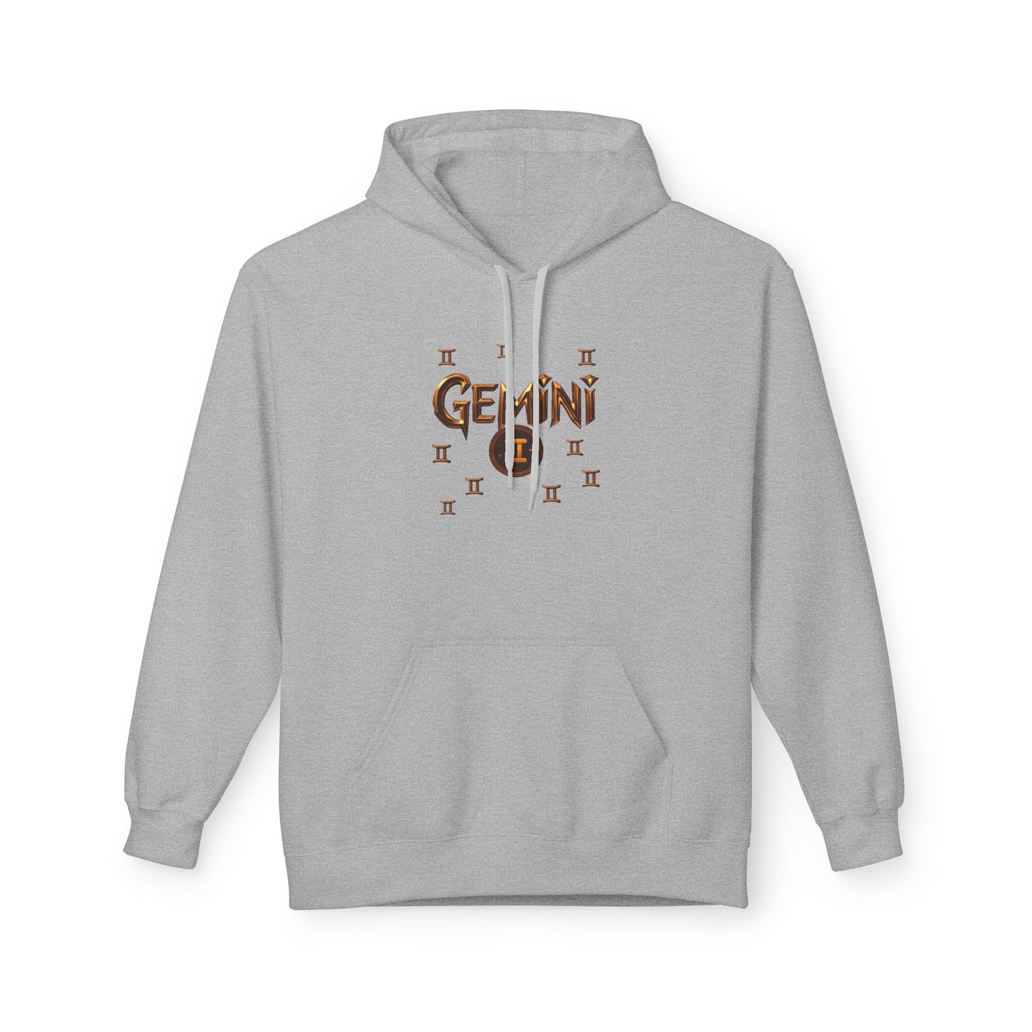 Gemini Zodiac Hoodie — Minimal Astrological Sign Sweatshirt