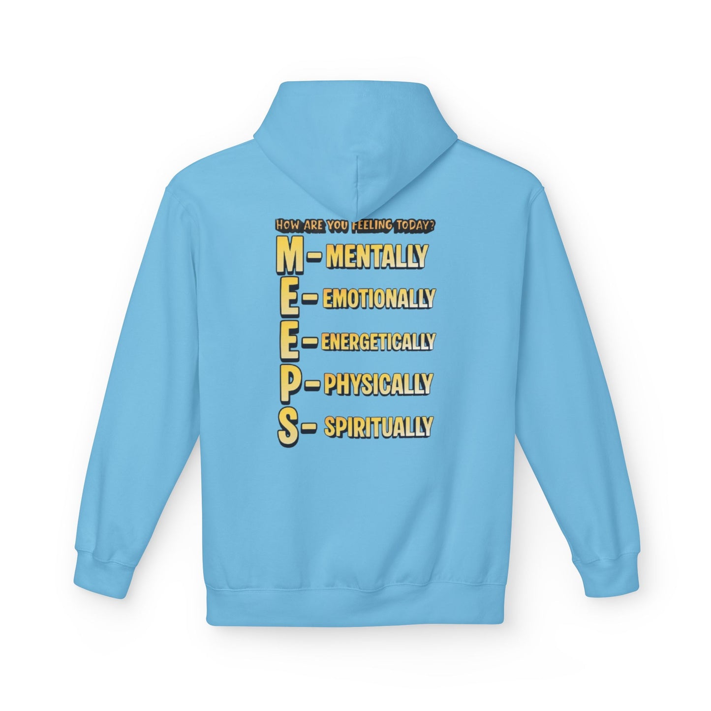 Hoodie — GELA MEEPS Wellness Acronym Pullover