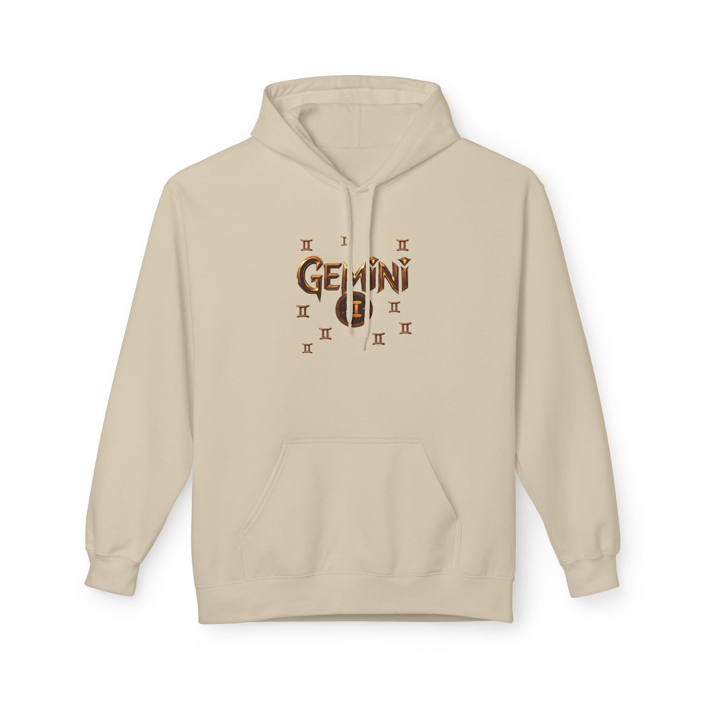 Gemini Zodiac Hoodie — Minimal Astrological Sign Sweatshirt
