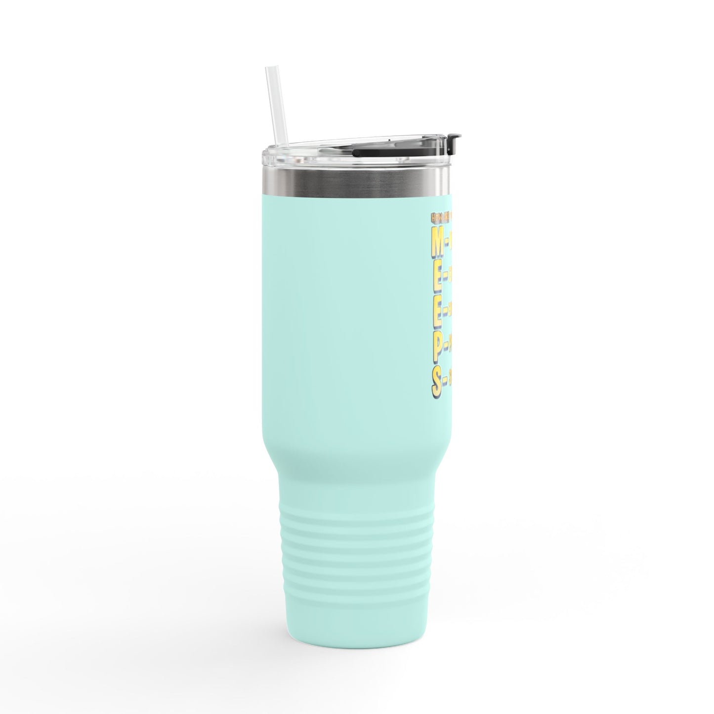 M.E.E.P.S. Insulated 40oz Travel Mug — Mental, Emotional, Energy, Physical, Spiritual Support