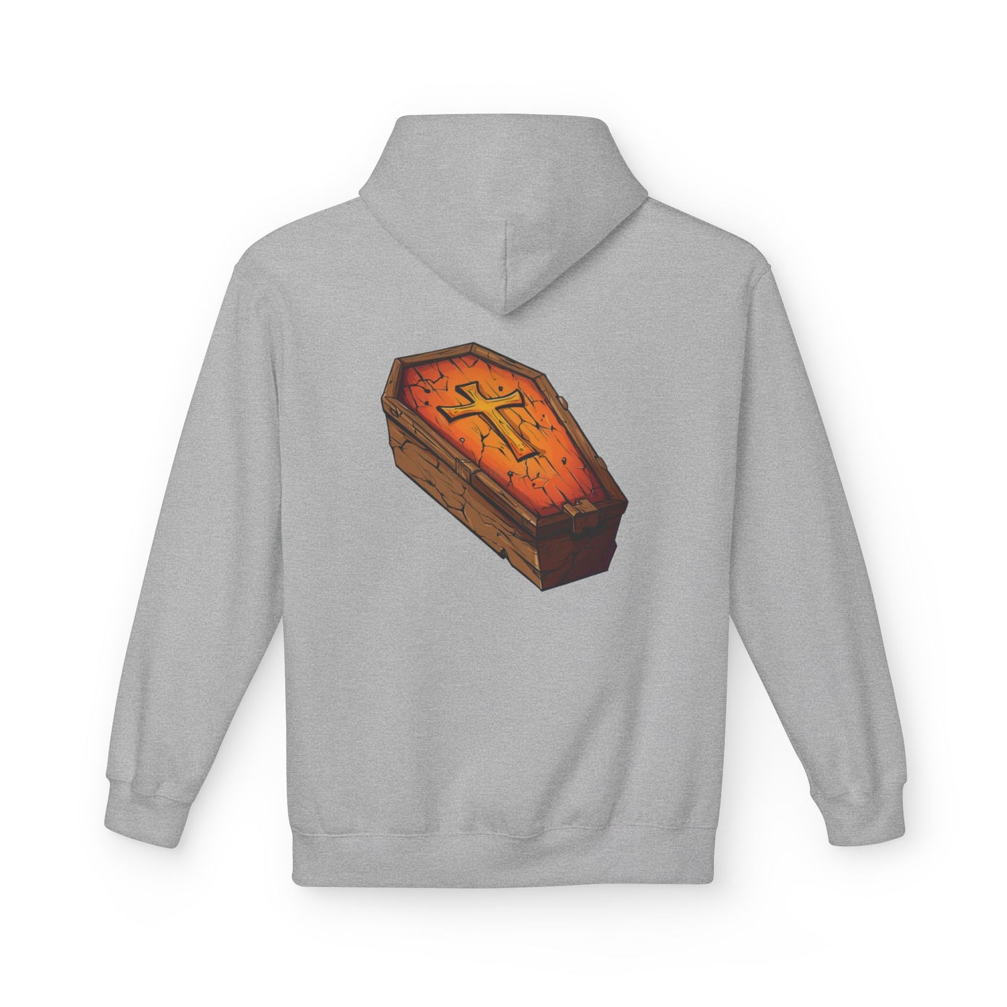 Taser Logo Hoodie — Vintage Yellow Graphic Midweight Pullover