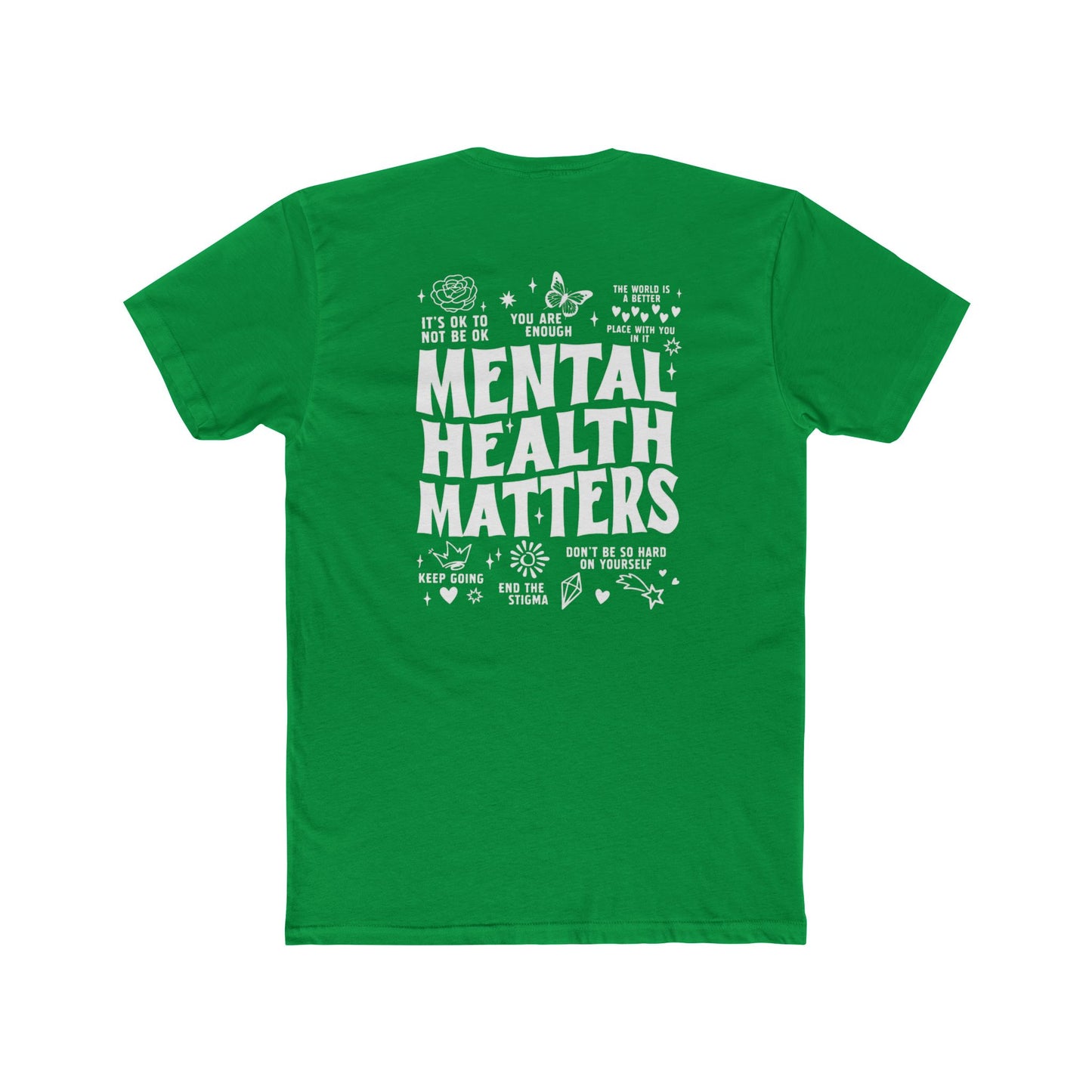 Mental Health Matters Tee — "My Meeps on 10" Graphic Cotton T-Shirt