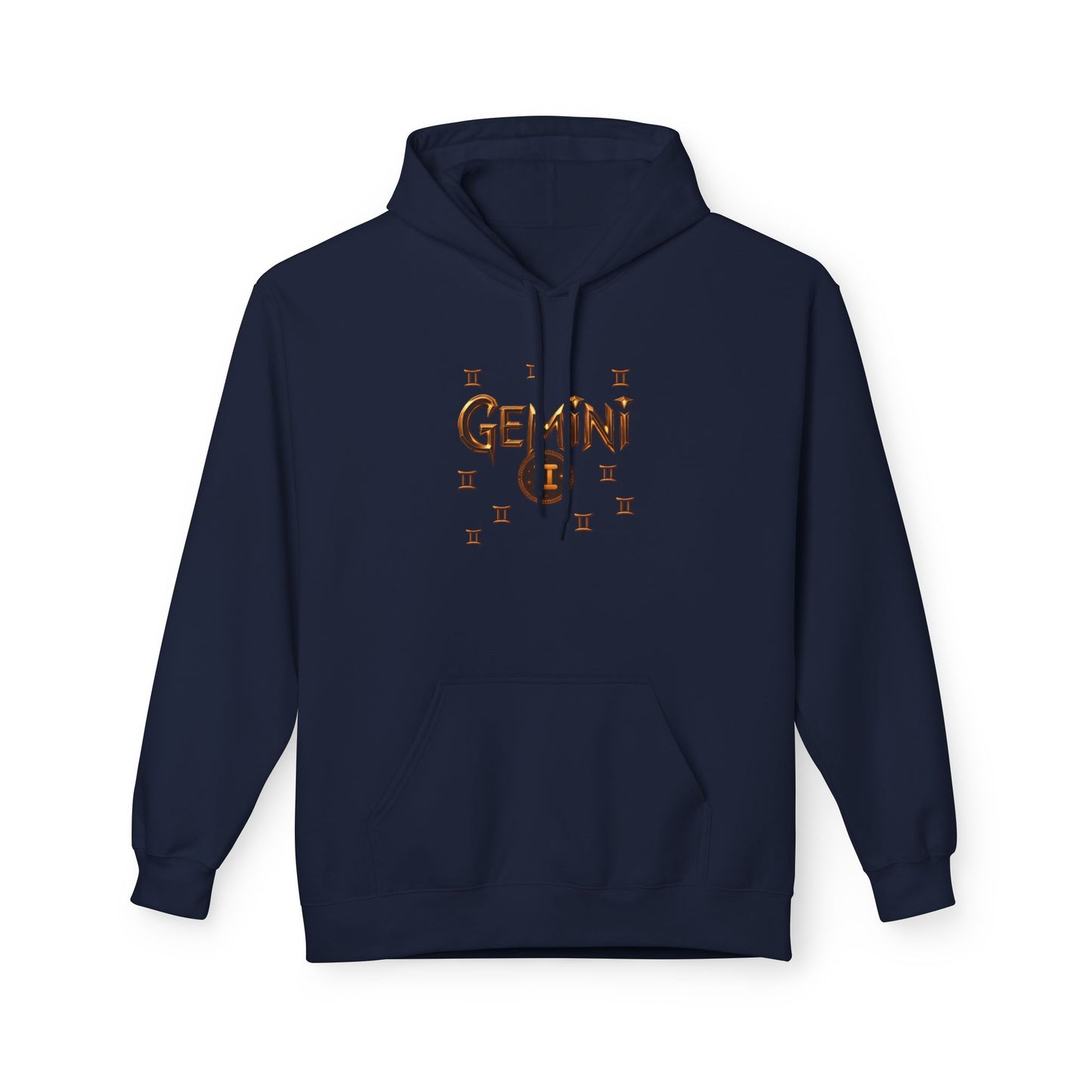 Gemini Zodiac Hoodie — Minimal Astrological Sign Sweatshirt